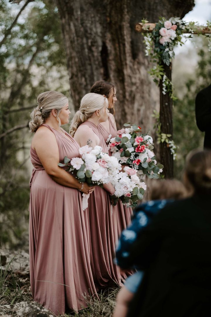 Mocha Infinity Gown - The Gown House