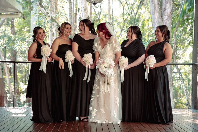 Black Infinity Gown