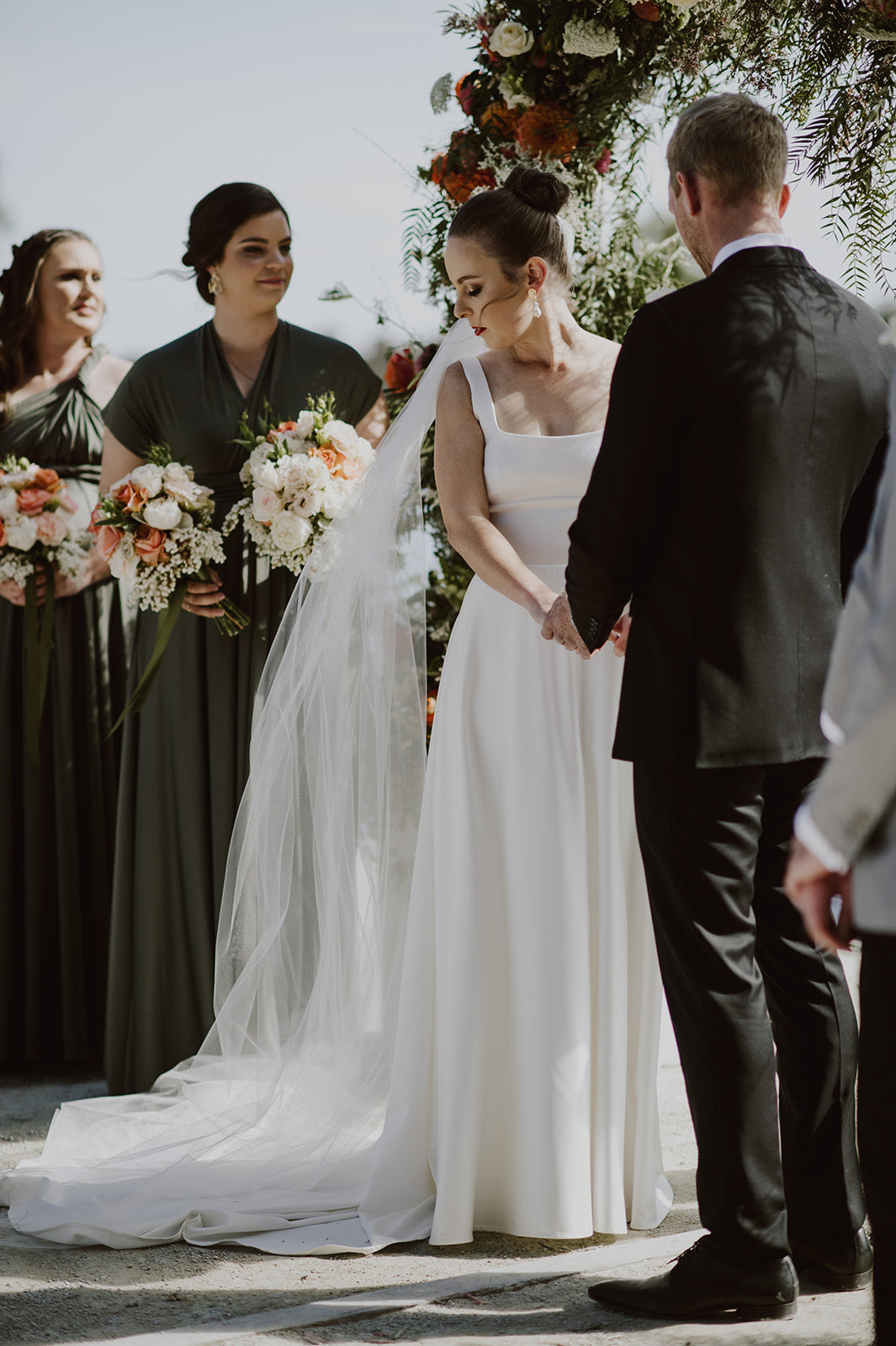 Olive Infinity Gown - The Gown House