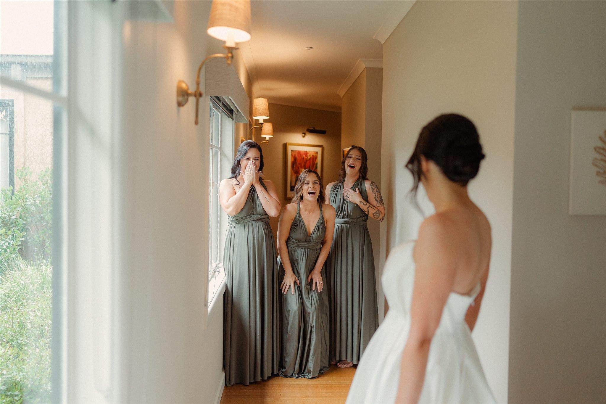 Dark Eucalyptus Infinity Gown - The Gown House