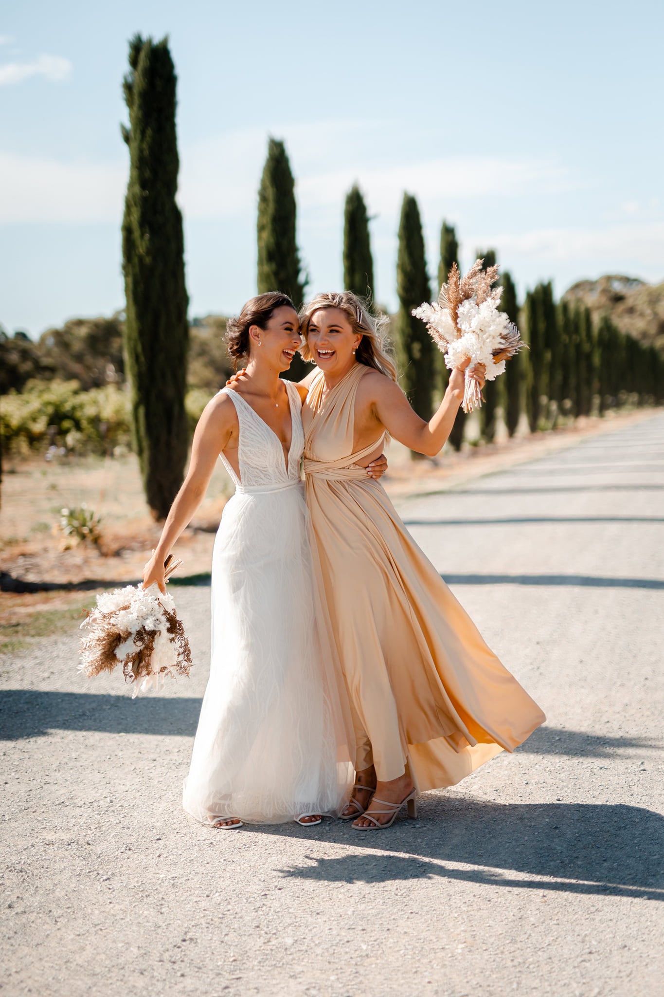Luxe Satin Infinity Gown in Lemon COMING SOON - The Gown House