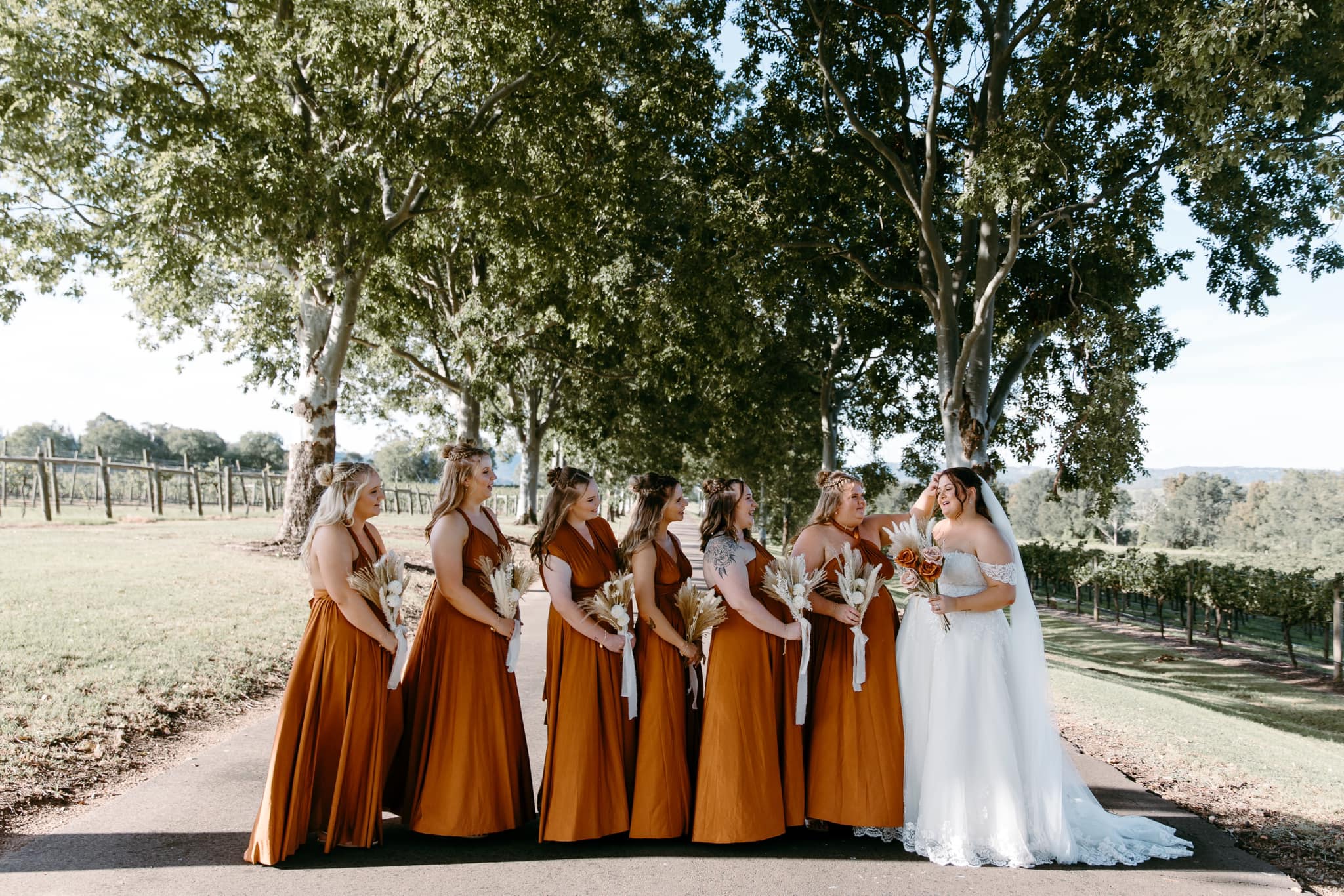 Infinity Multiway Bridesmaid Dresses Australia Copper Luxe Satin Infinity Gown