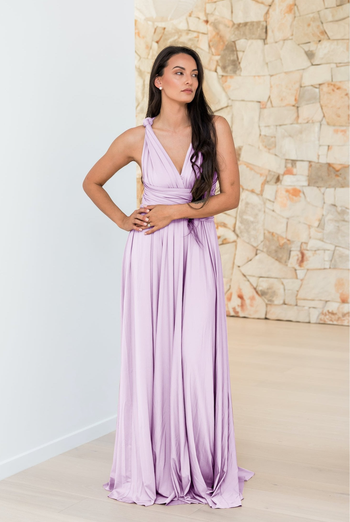 Lilac Infinity Gown - The Gown House