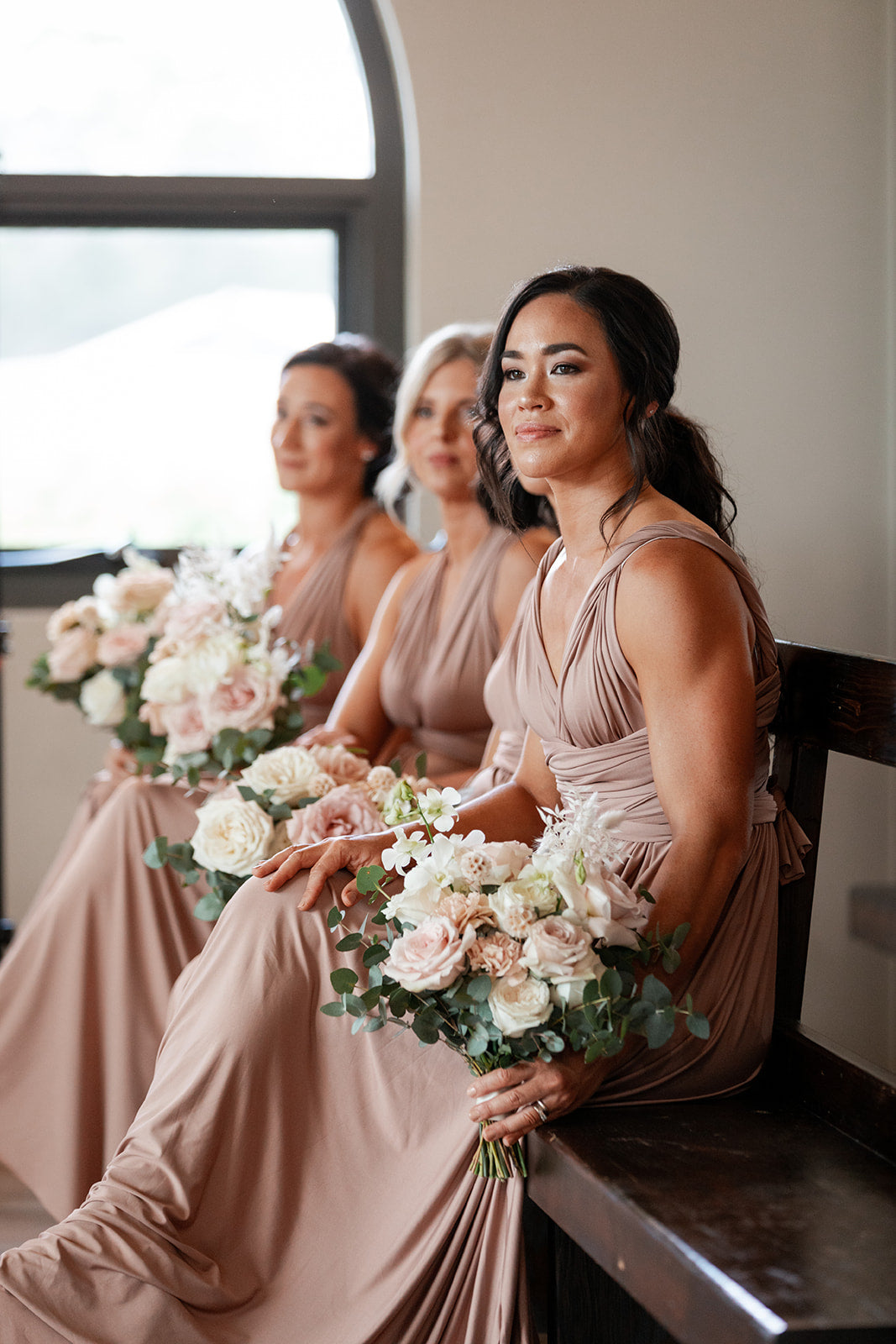 Mocha Infinity Gown - The Gown House