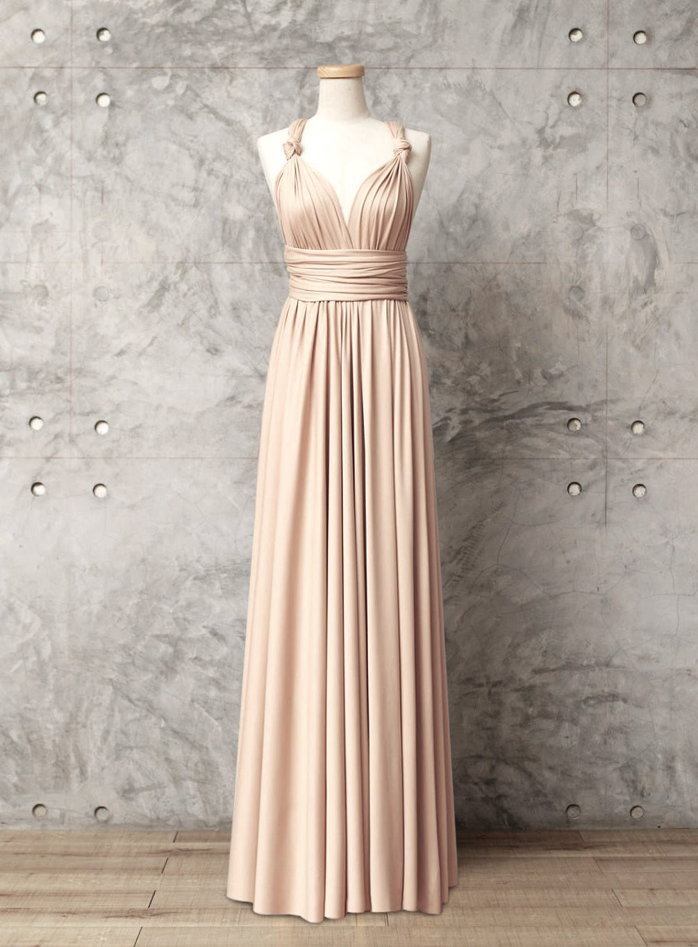 Champagne Infinity Gown