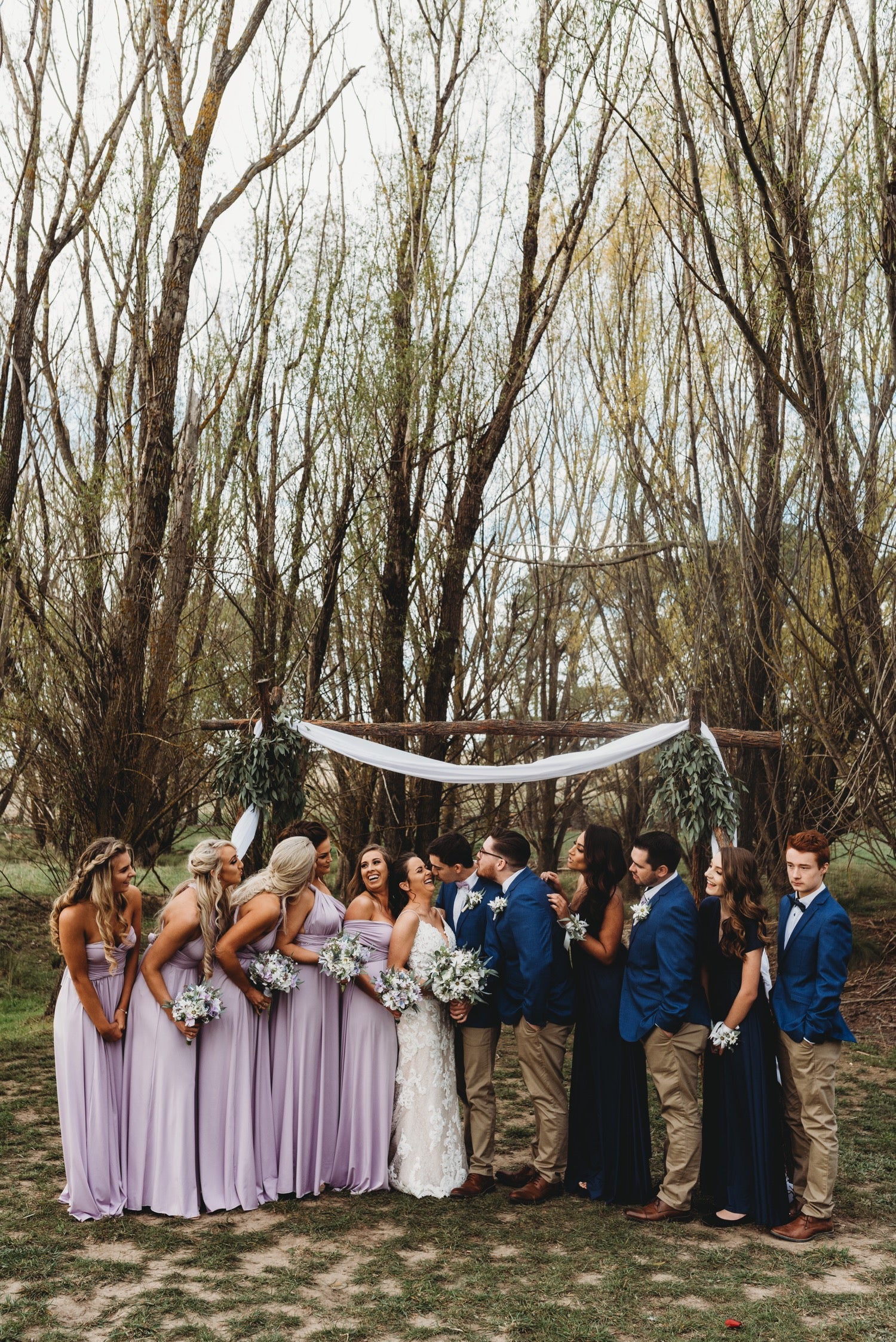 Lilac Classic Infinity Gown