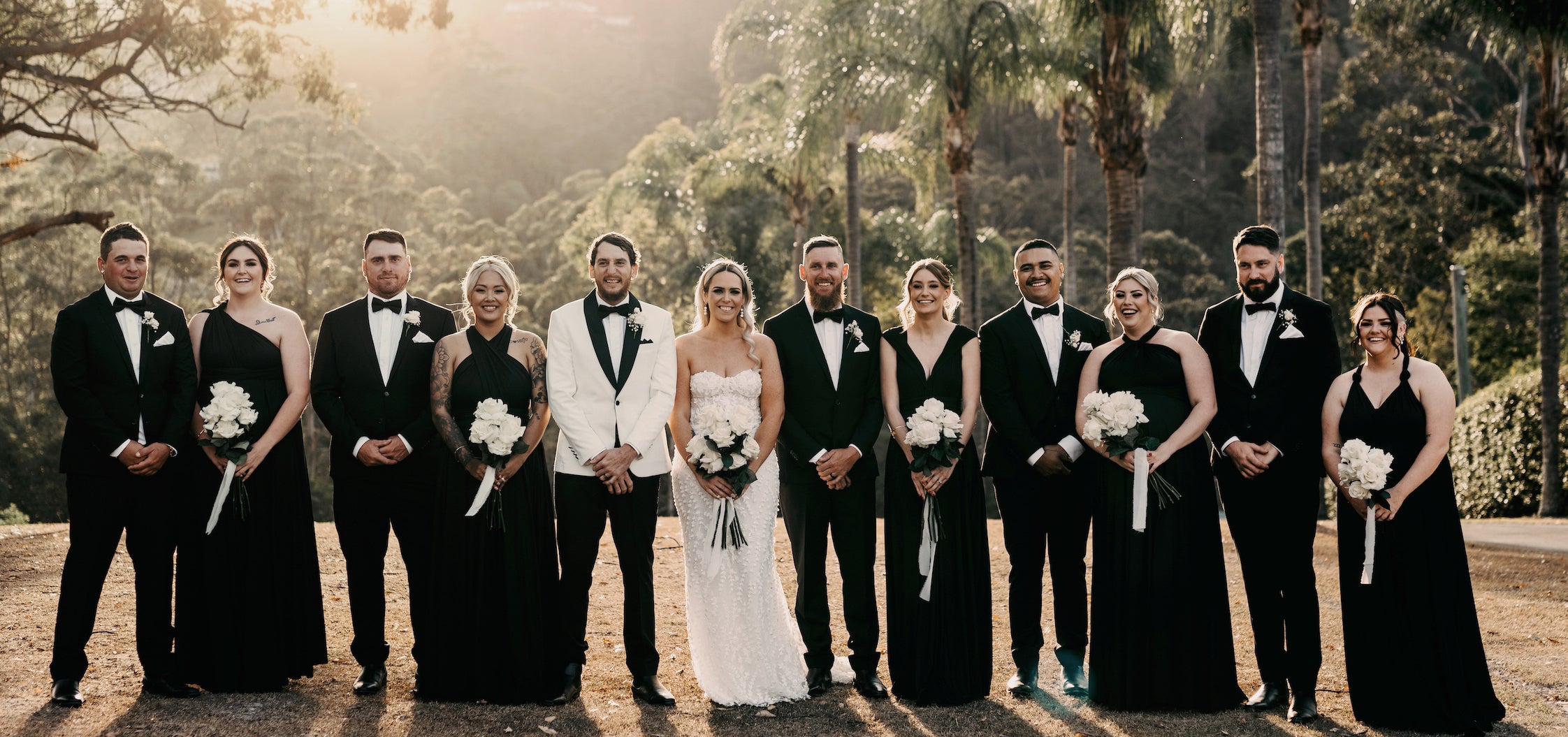 Black Infinity Gown