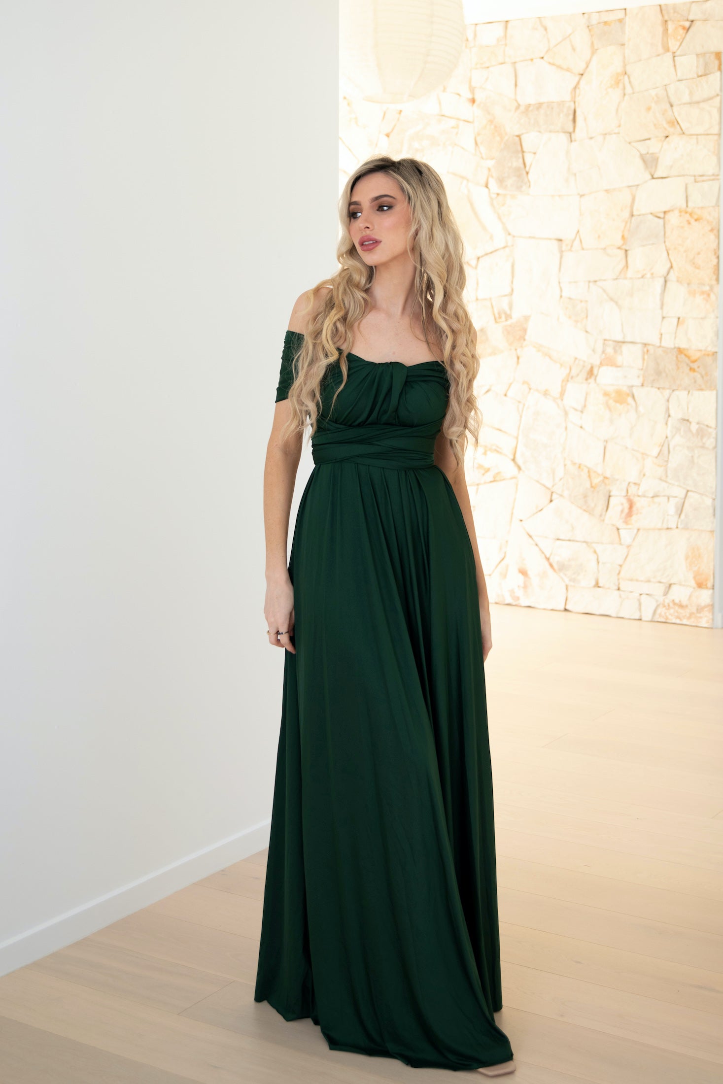 Emerald Infinity Gown