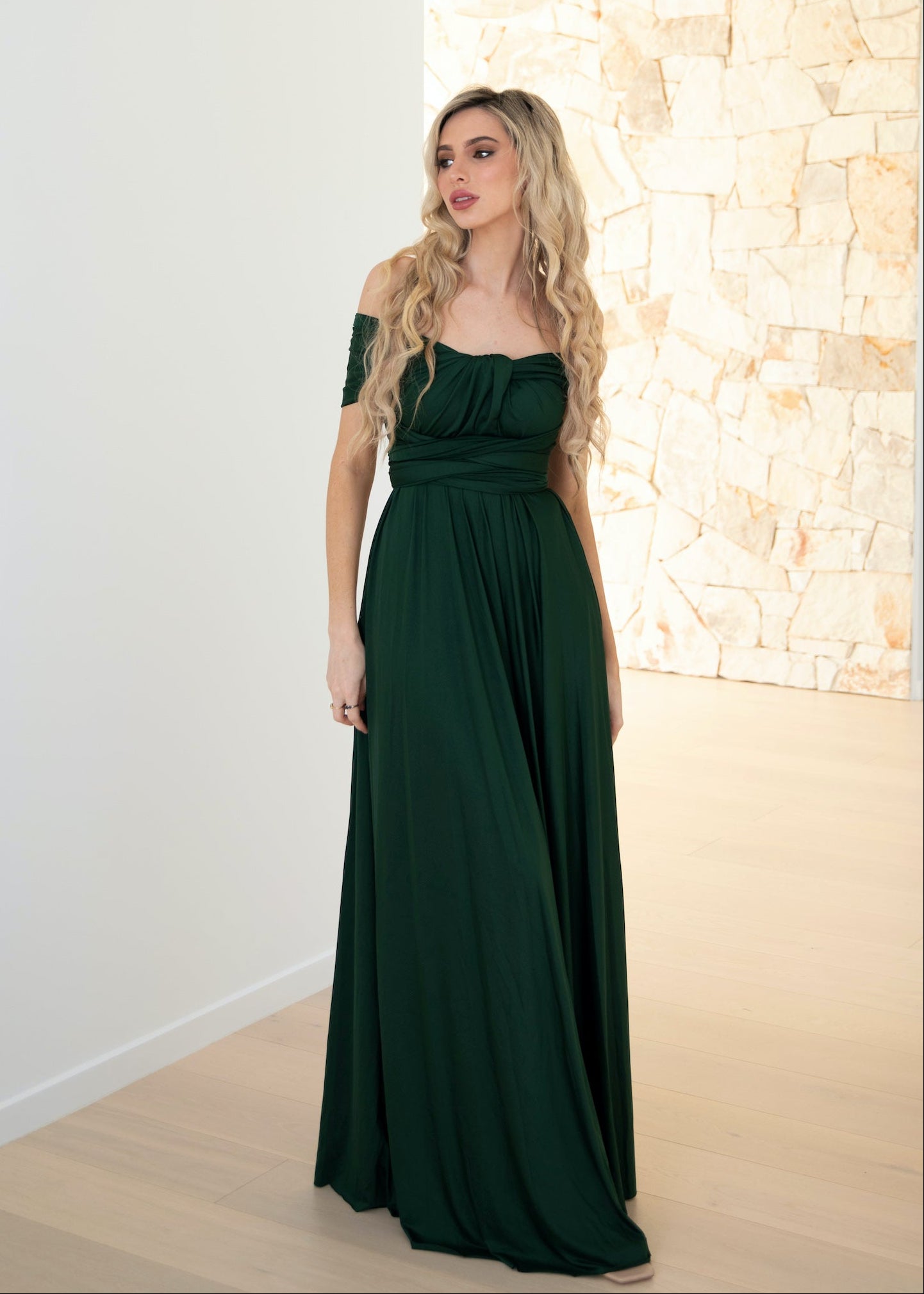 Emerald Classic Infinity Gown
