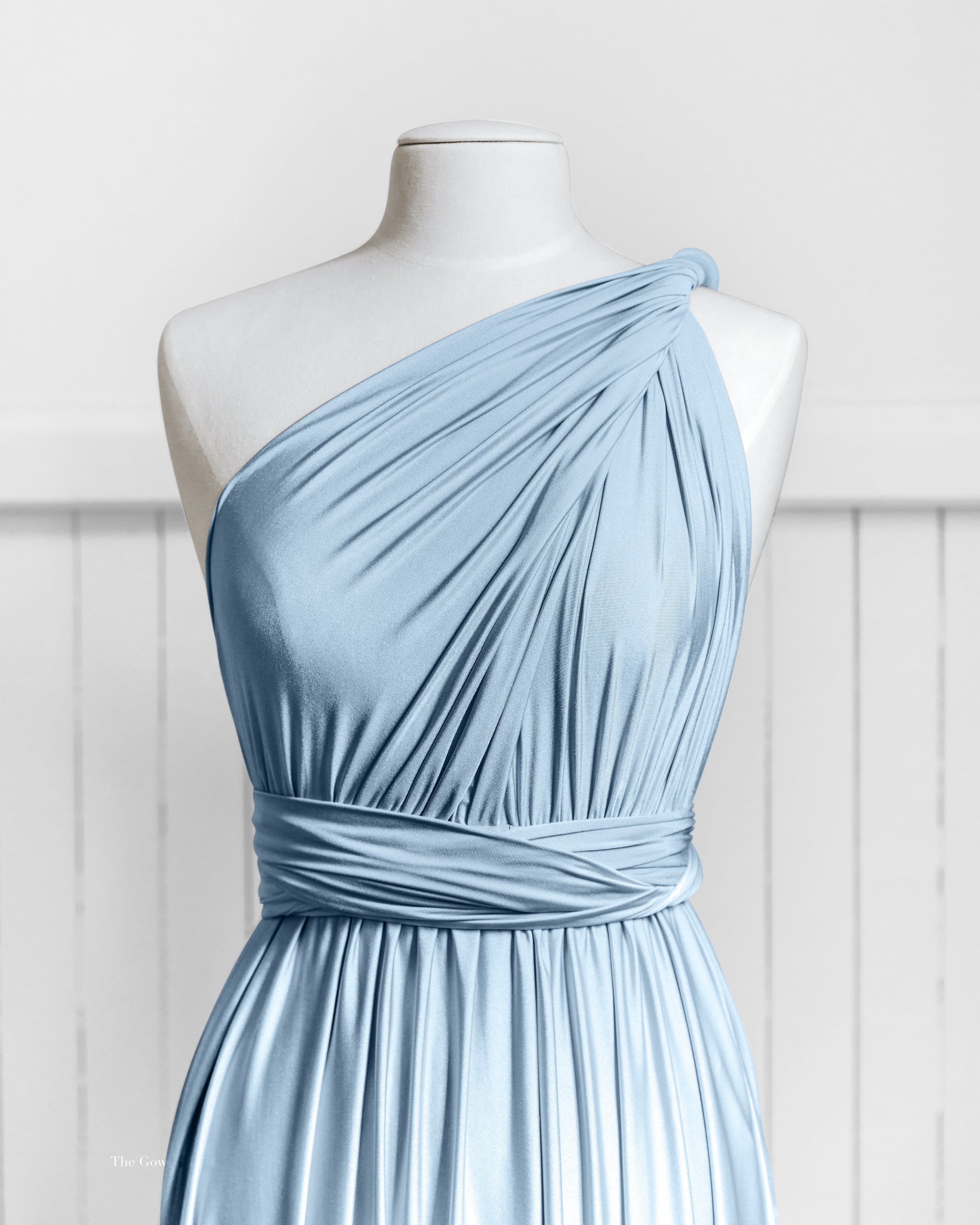 Pastel Blue Infinity Gown SALE - The Gown House