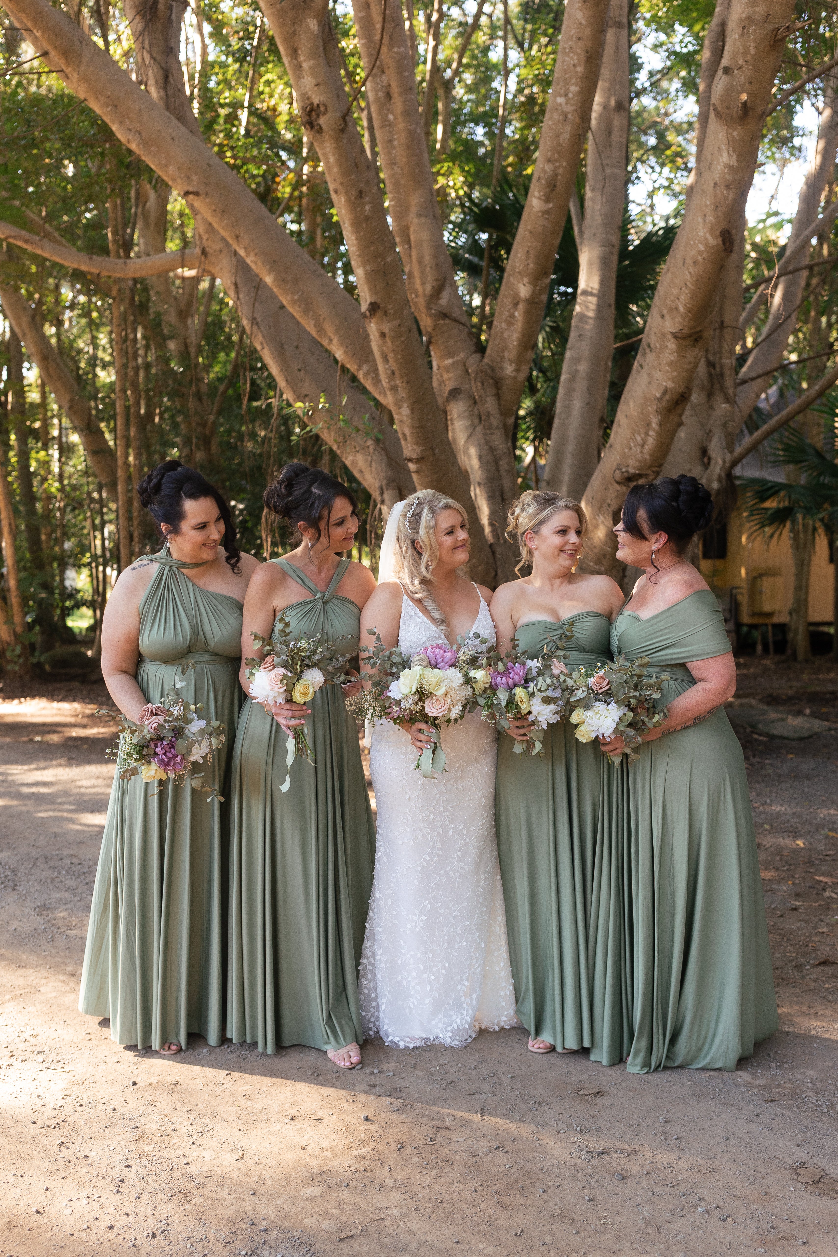 Sage Infinity Gown - The Gown House