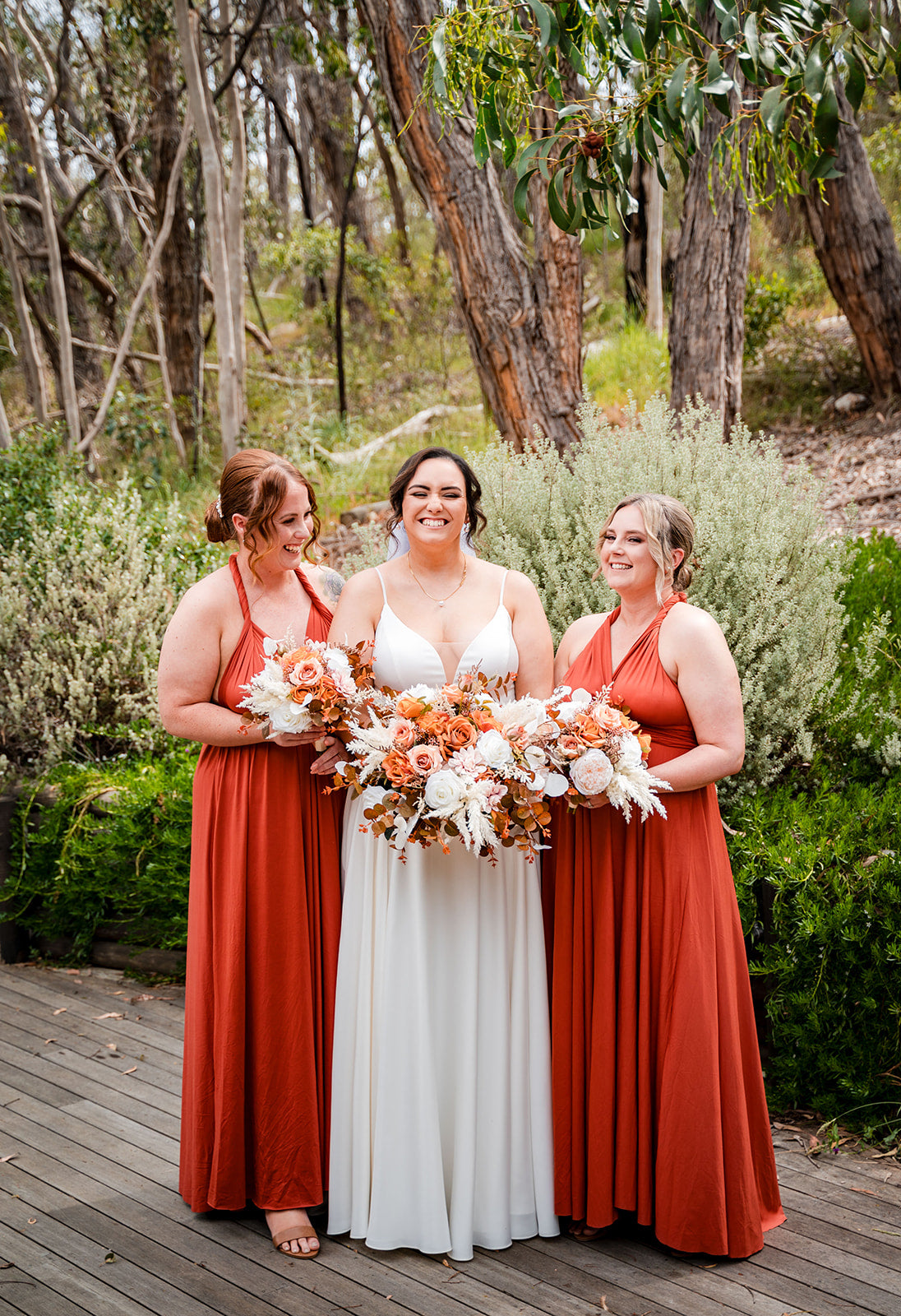 Rust Infinity Gown