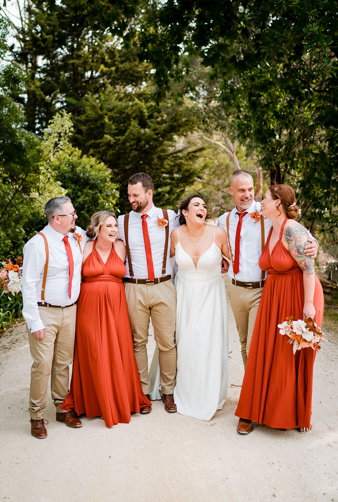 Rust Infinity Gown