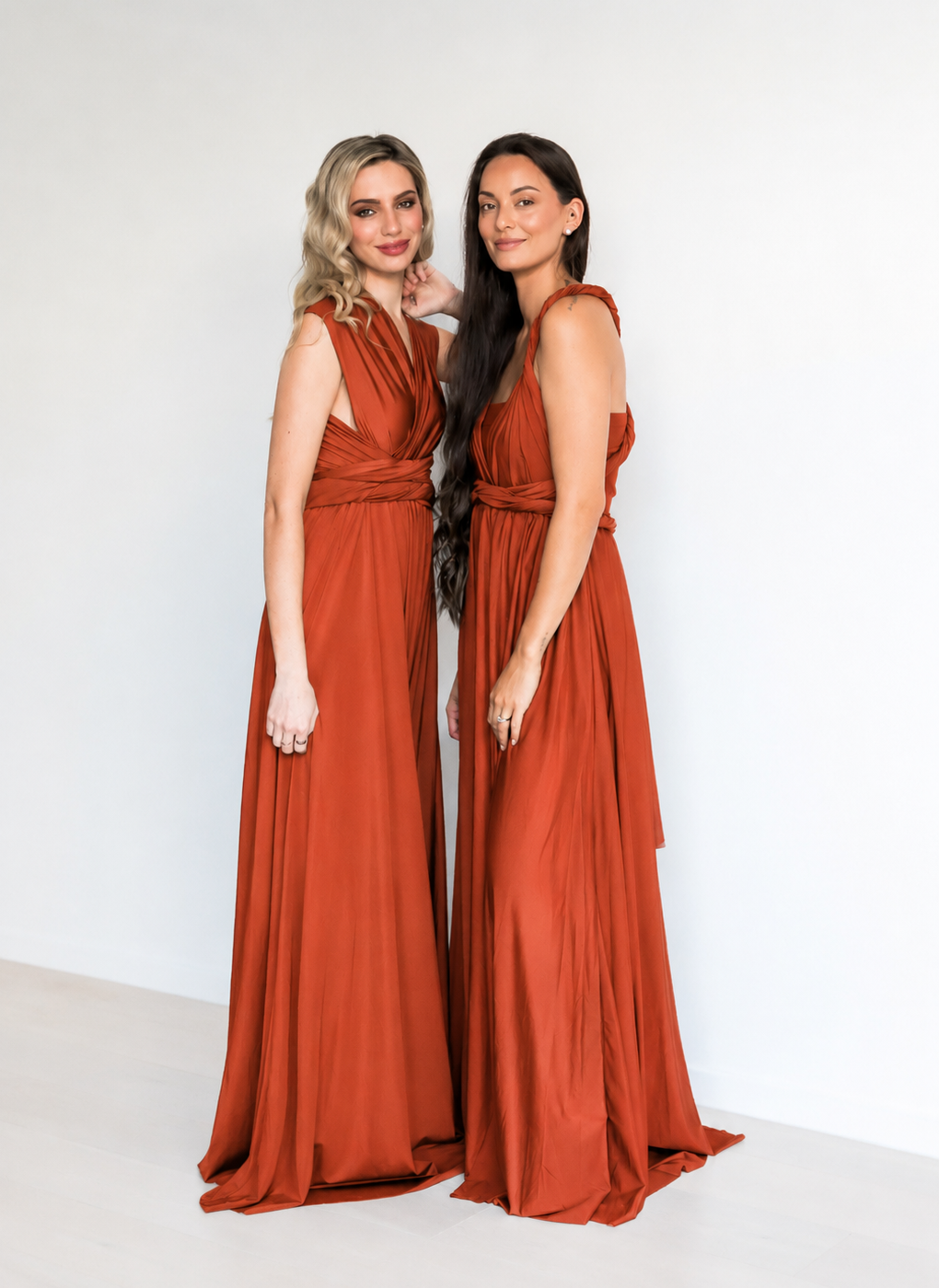 Terracotta Infinity Gown