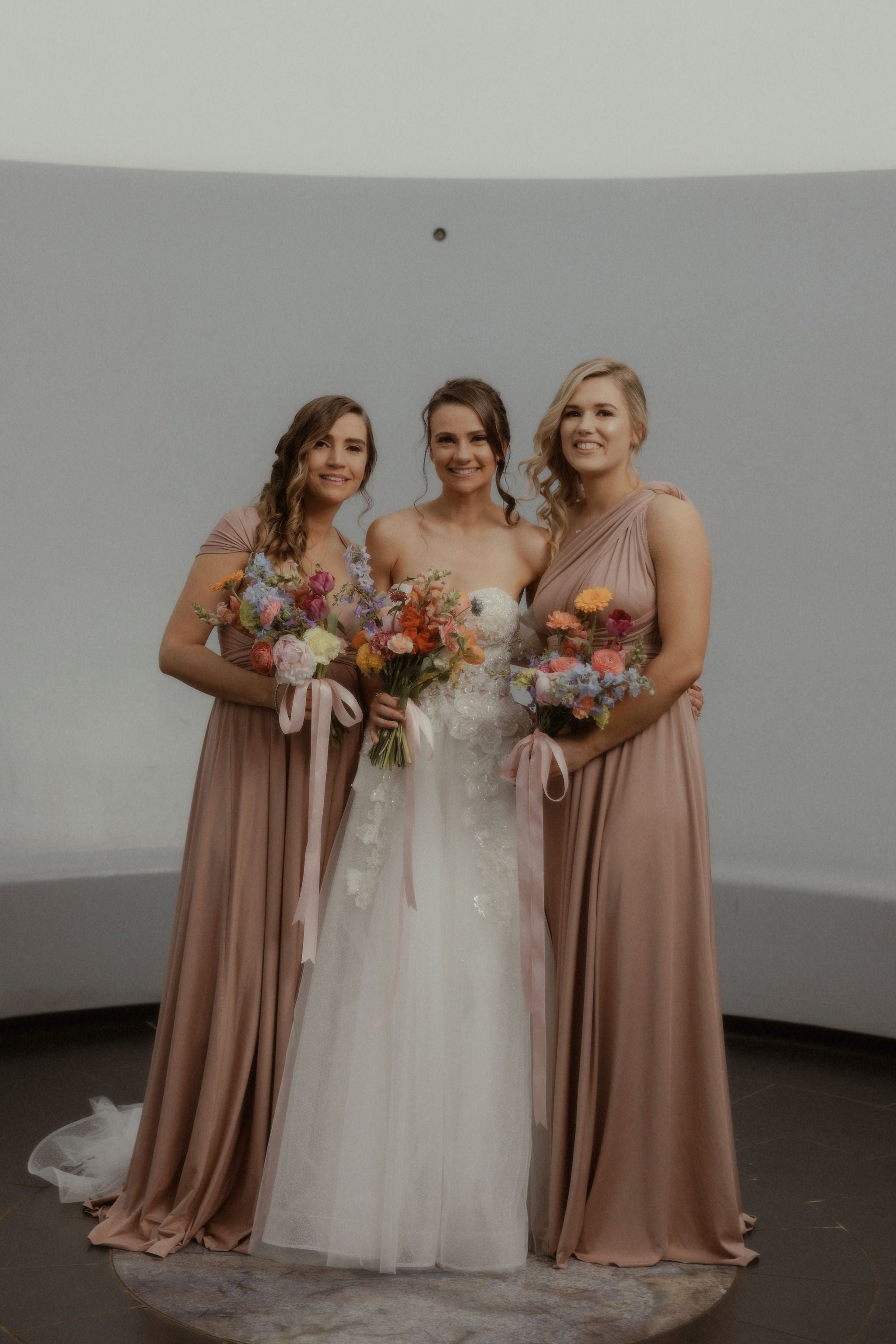 Mocha Infinity Gown - The Gown House