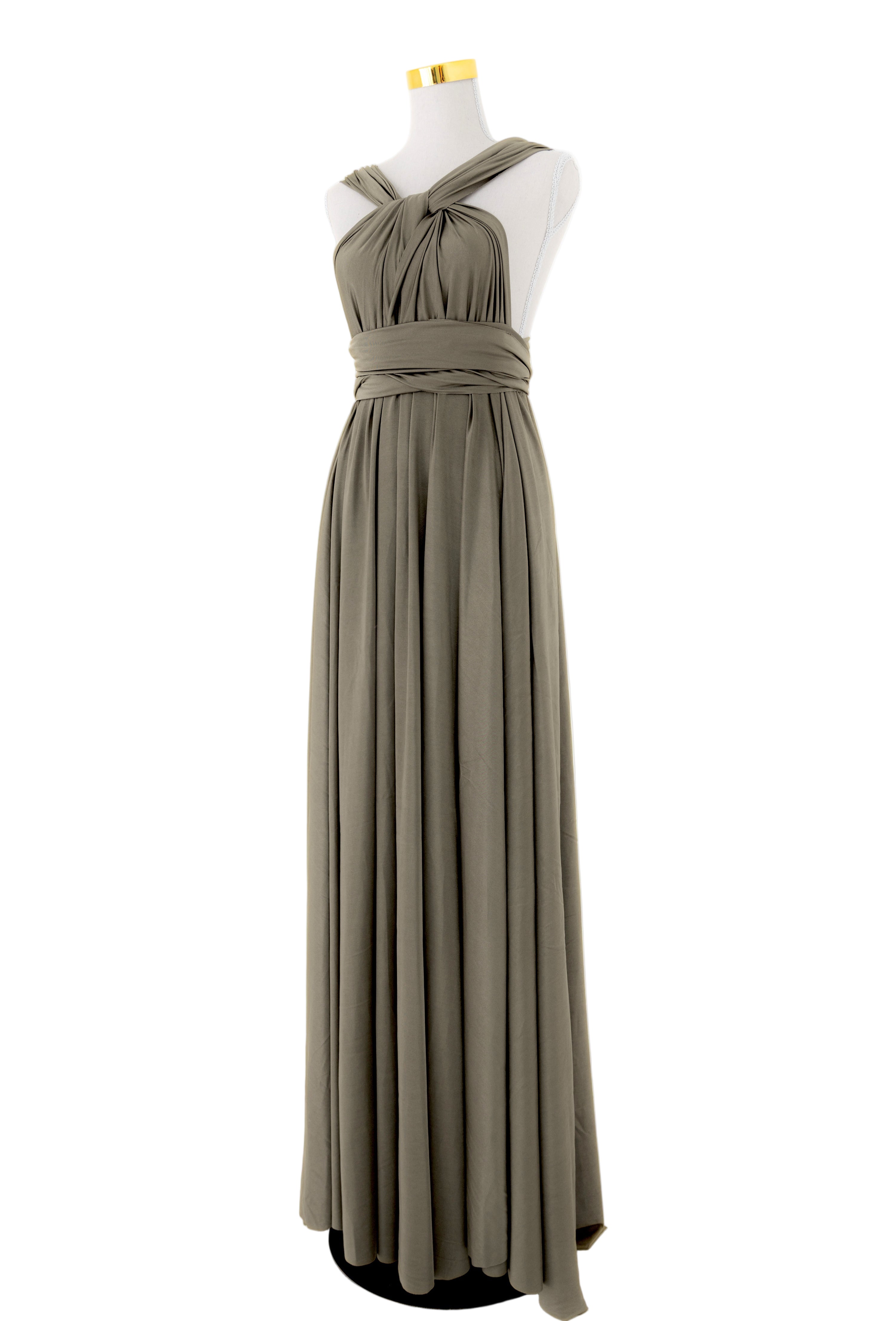 Fern Luxe Satin Infinity Gown FINAL SALE