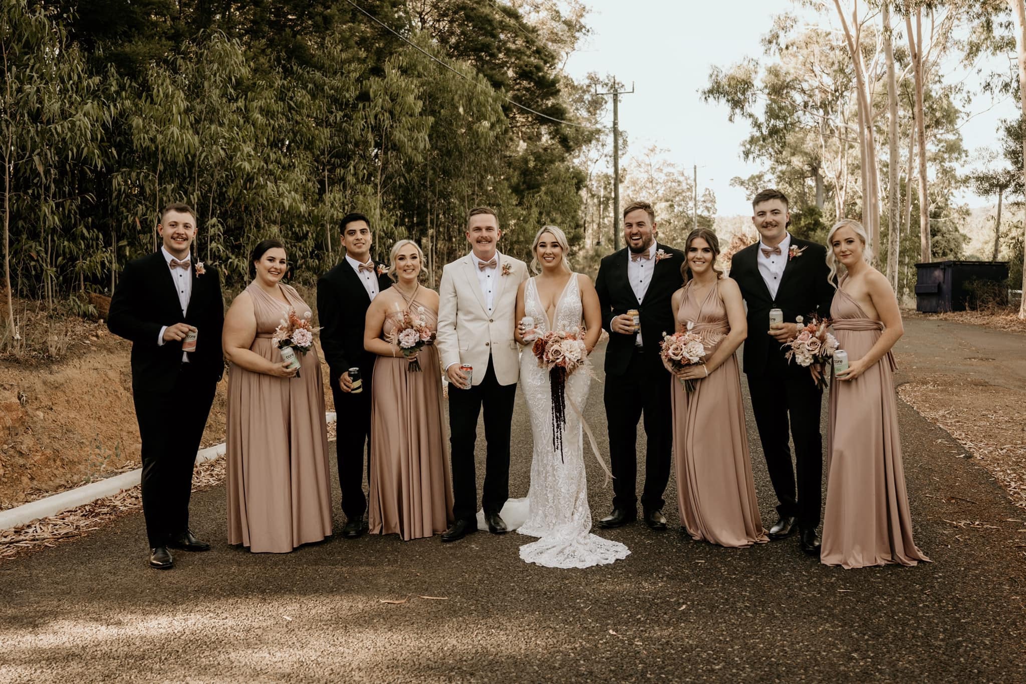 Mocha Infinity Gown - The Gown House