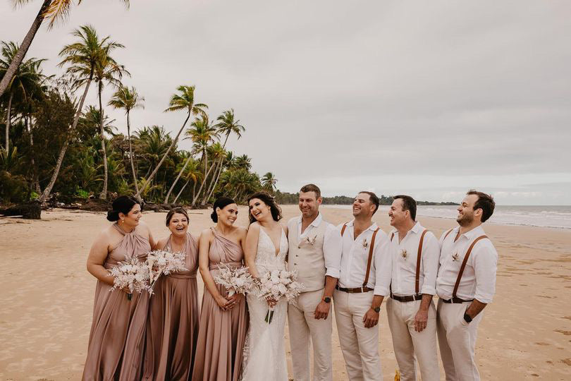 Mocha Infinity Gown - The Gown House