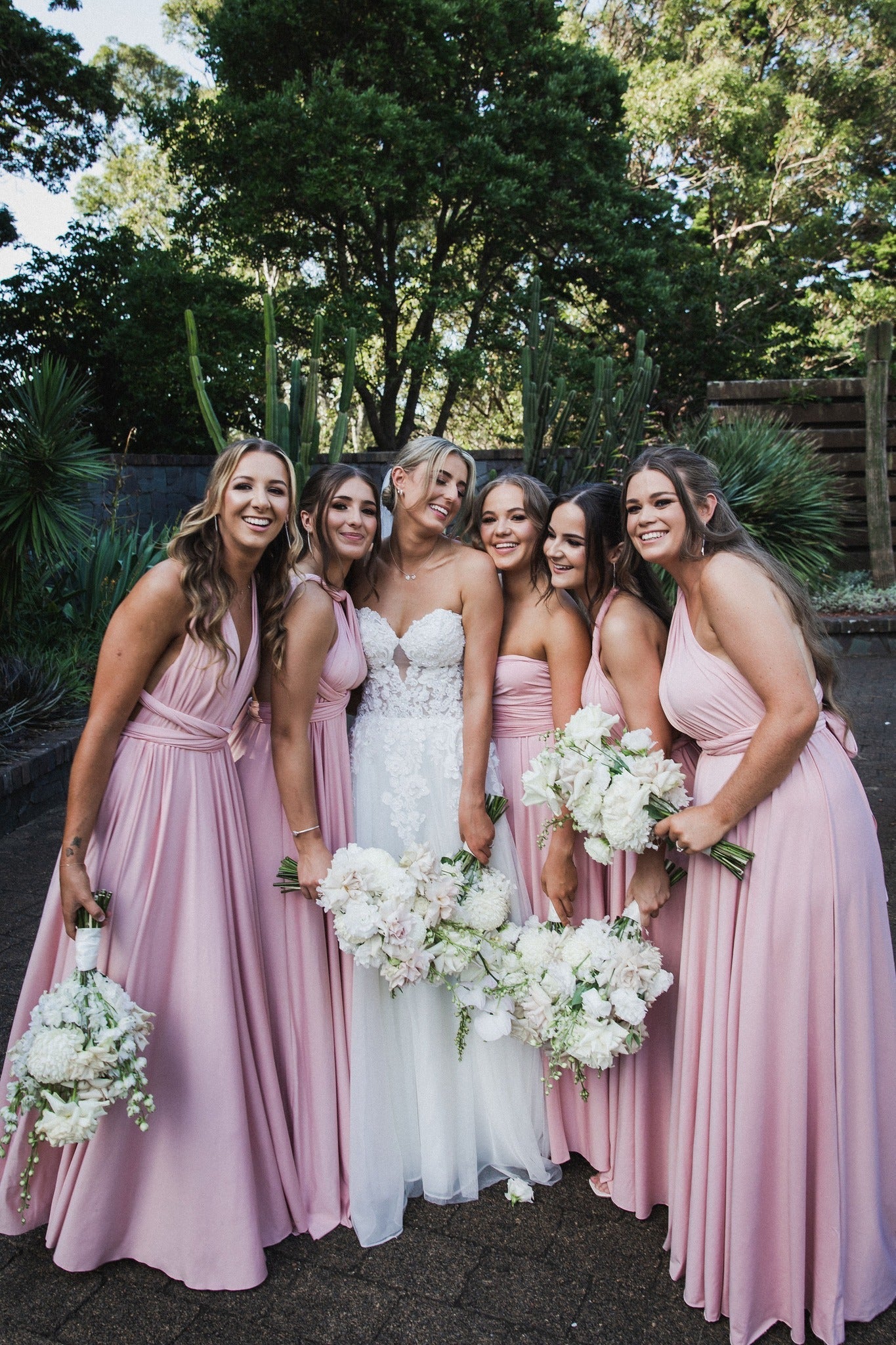 Infinity Multiway Bridesmaid Dresses Australia Blush Pink Classic Infinity Gown SALE