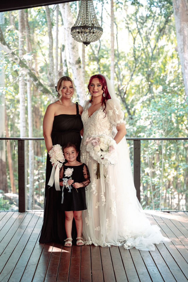 Infinity Multiway Bridesmaid Dresses Australia Black Classic Infinity Gown