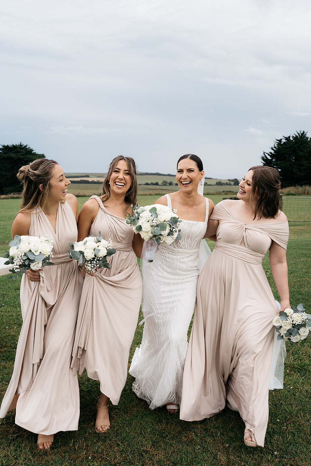 Infinity Multiway Bridesmaid Dresses Australia Champagne Classic Infinity Gown