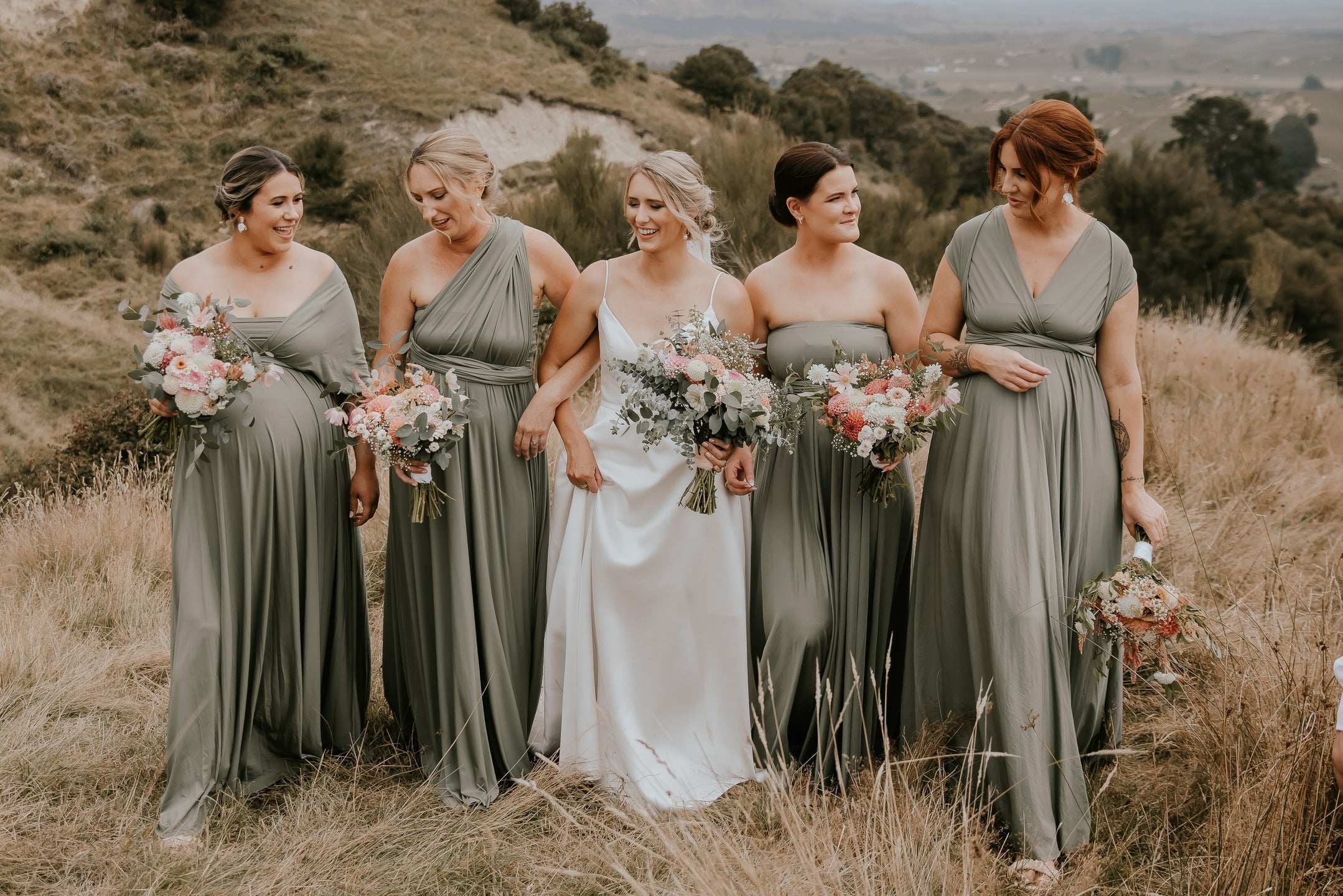Infinity Multiway Bridesmaid Dresses Australia Sage Classic Infinity Gown