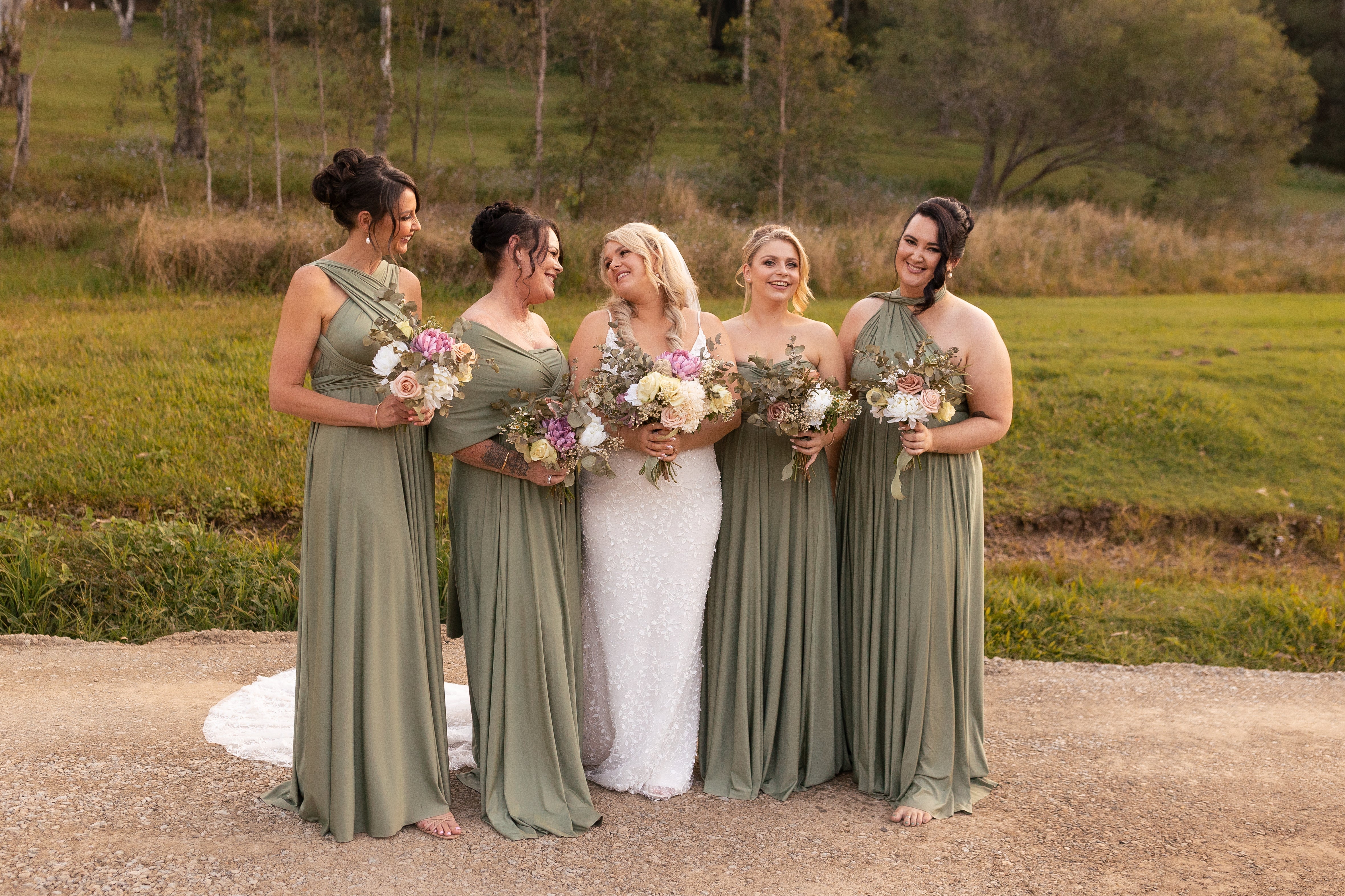 Infinity Multiway Bridesmaid Dresses Australia Sage Classic Infinity Gown