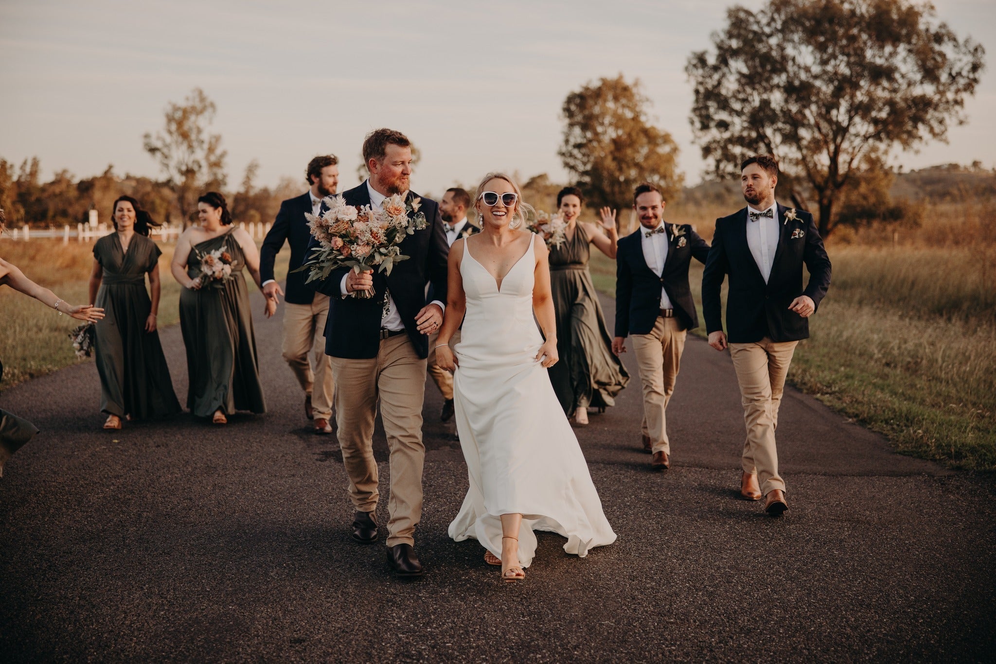 Infinity Multiway Bridesmaid Dresses Australia Olive Luxe Satin Infinity Gown