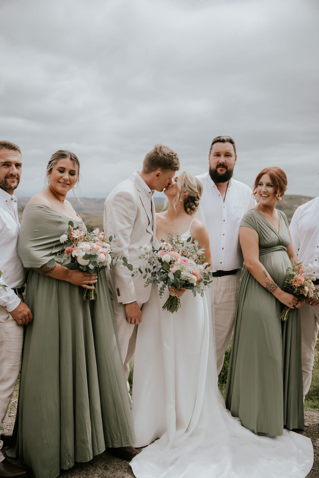 Infinity Multiway Bridesmaid Dresses Australia Sage Classic Infinity Gown