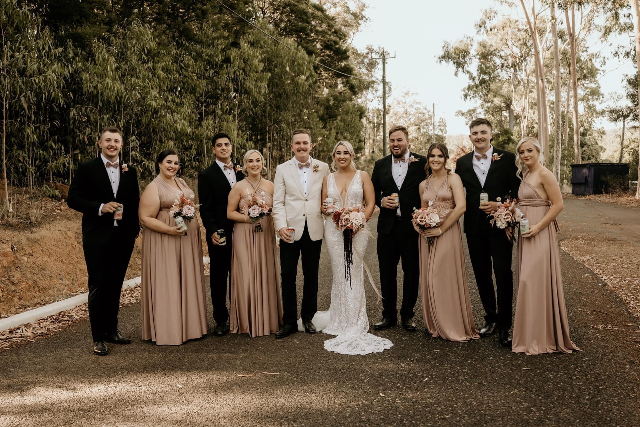 Mocha Infinity Gown All