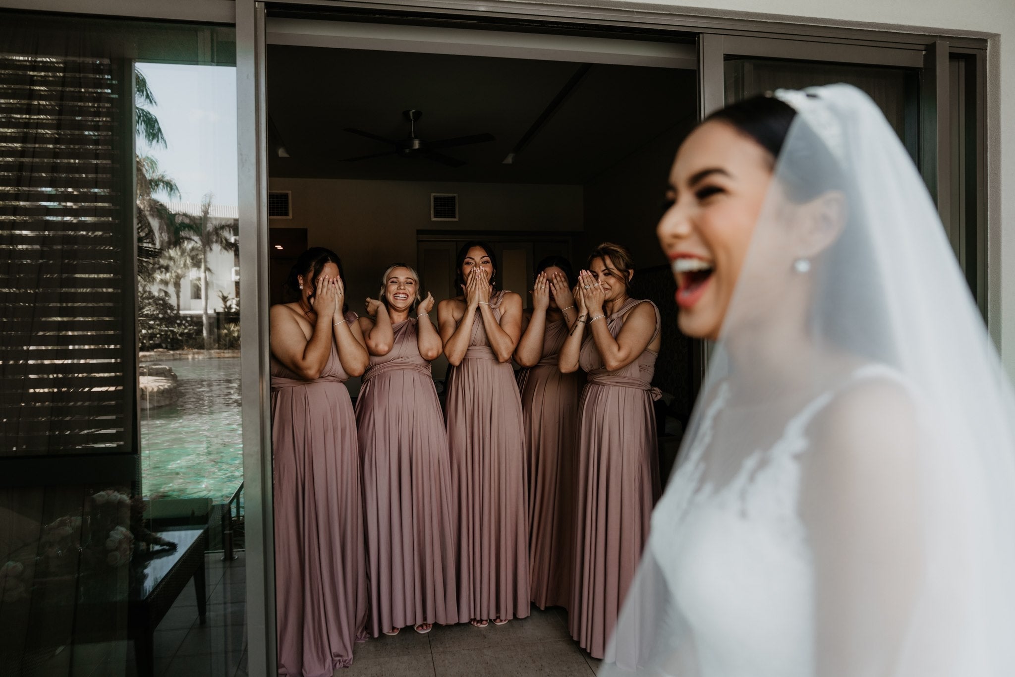 Mocha Infinity Gown All