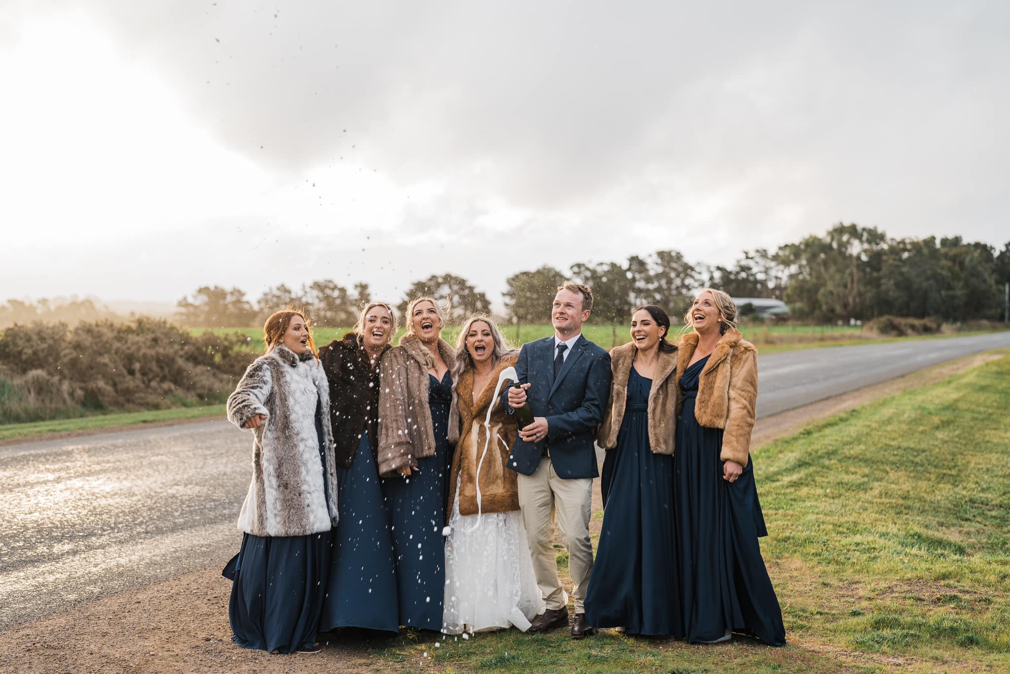 Infinity Multiway Bridesmaid Dresses Australia Navy Luxe Satin Infinity Gown