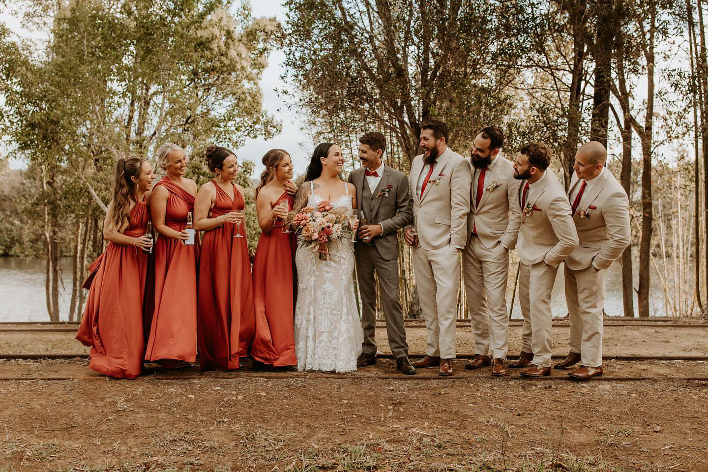 Infinity Multiway Bridesmaid Dresses Australia Rust Classic Infinity Gown