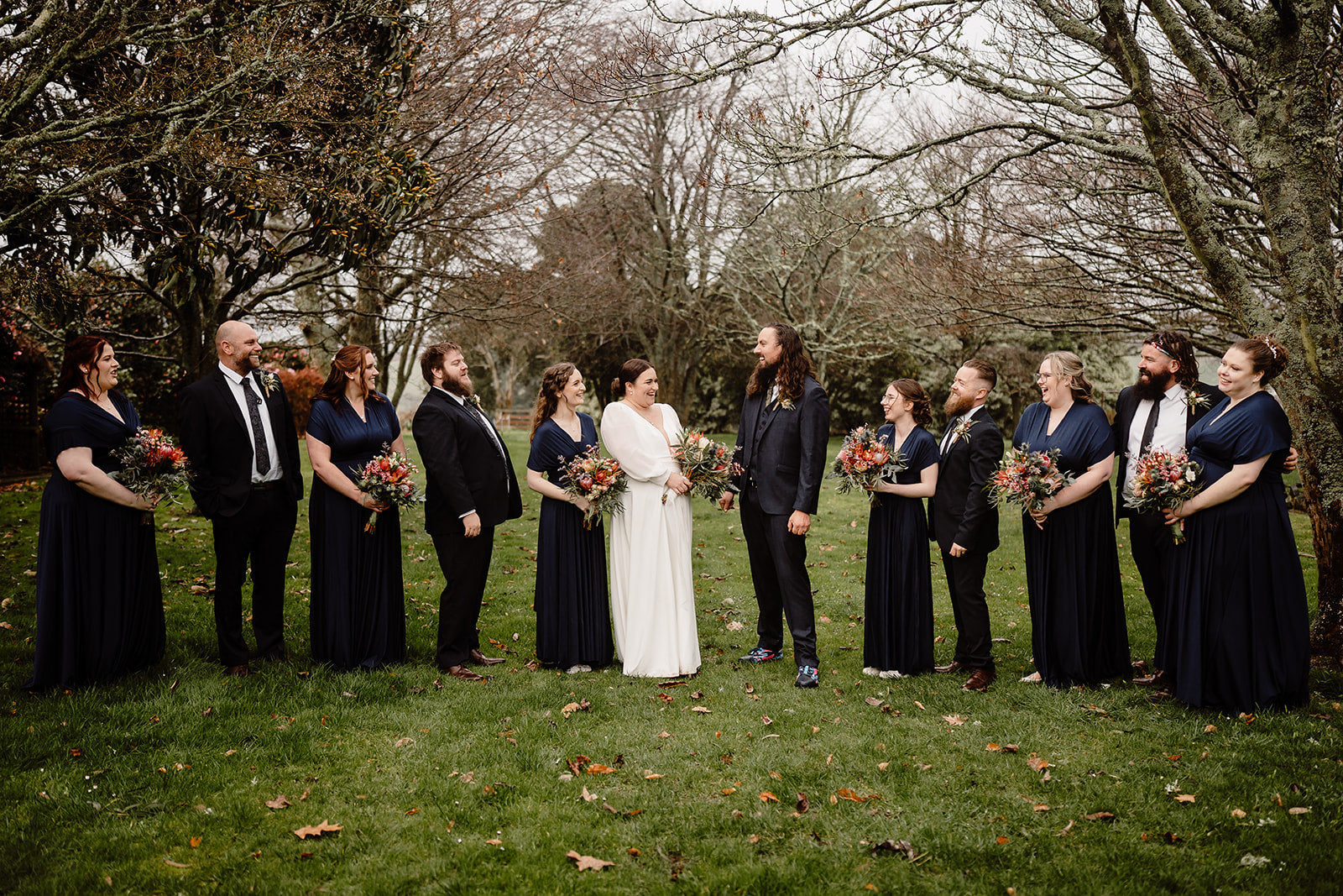 Infinity Multiway Bridesmaid Dresses Australia Navy Luxe Satin Infinity Gown