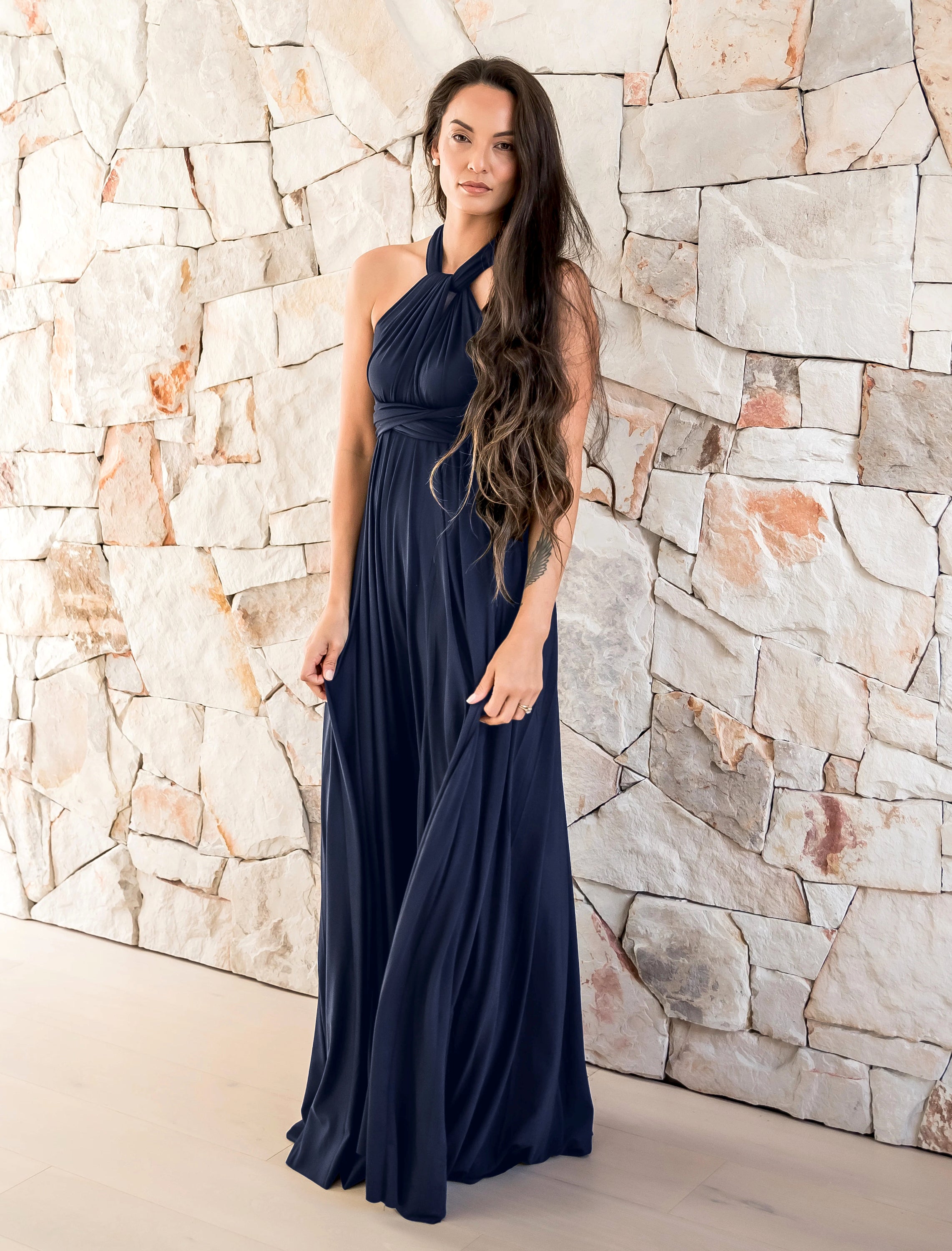 Navy Infinity Gown PRE ORDER