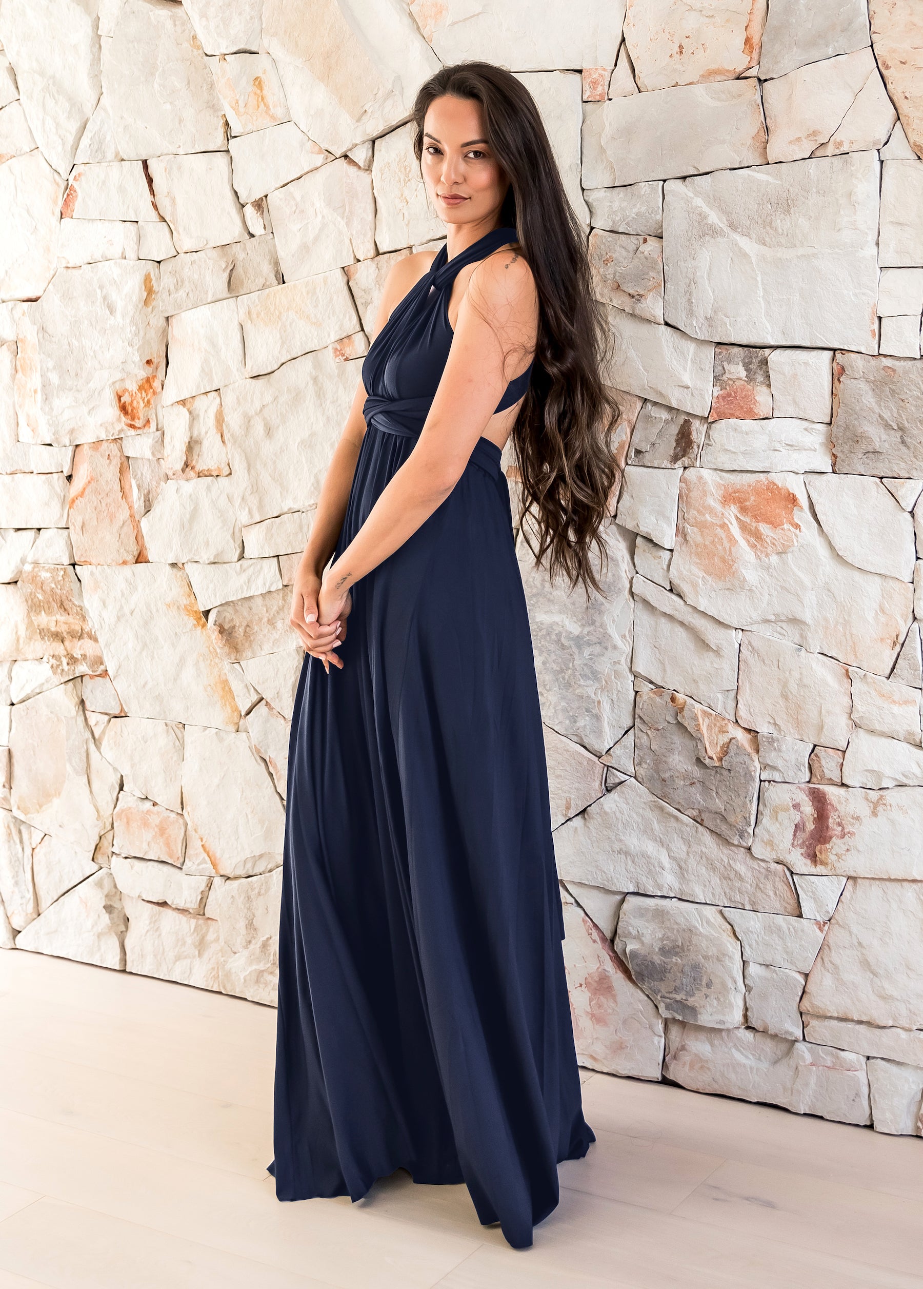 Navy Infinity Gown PRE ORDER