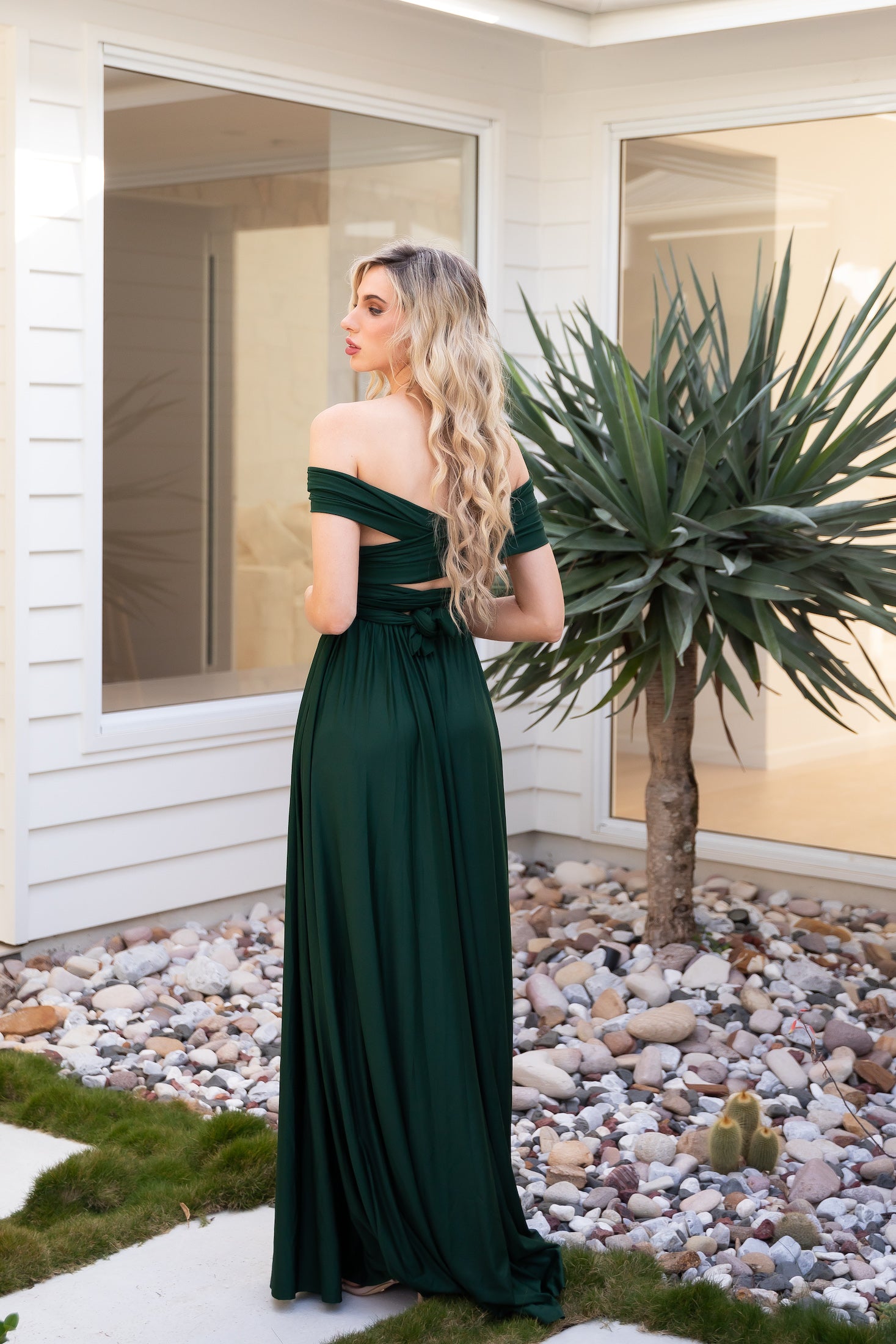 Emerald Classic Infinity Gown - The Gown House