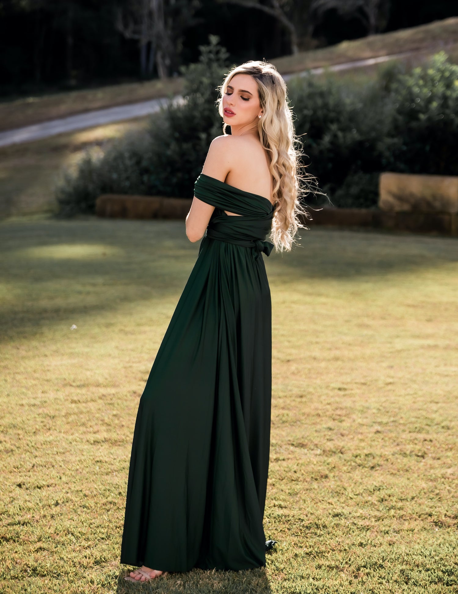 Emerald Infinity Gown - The Gown House