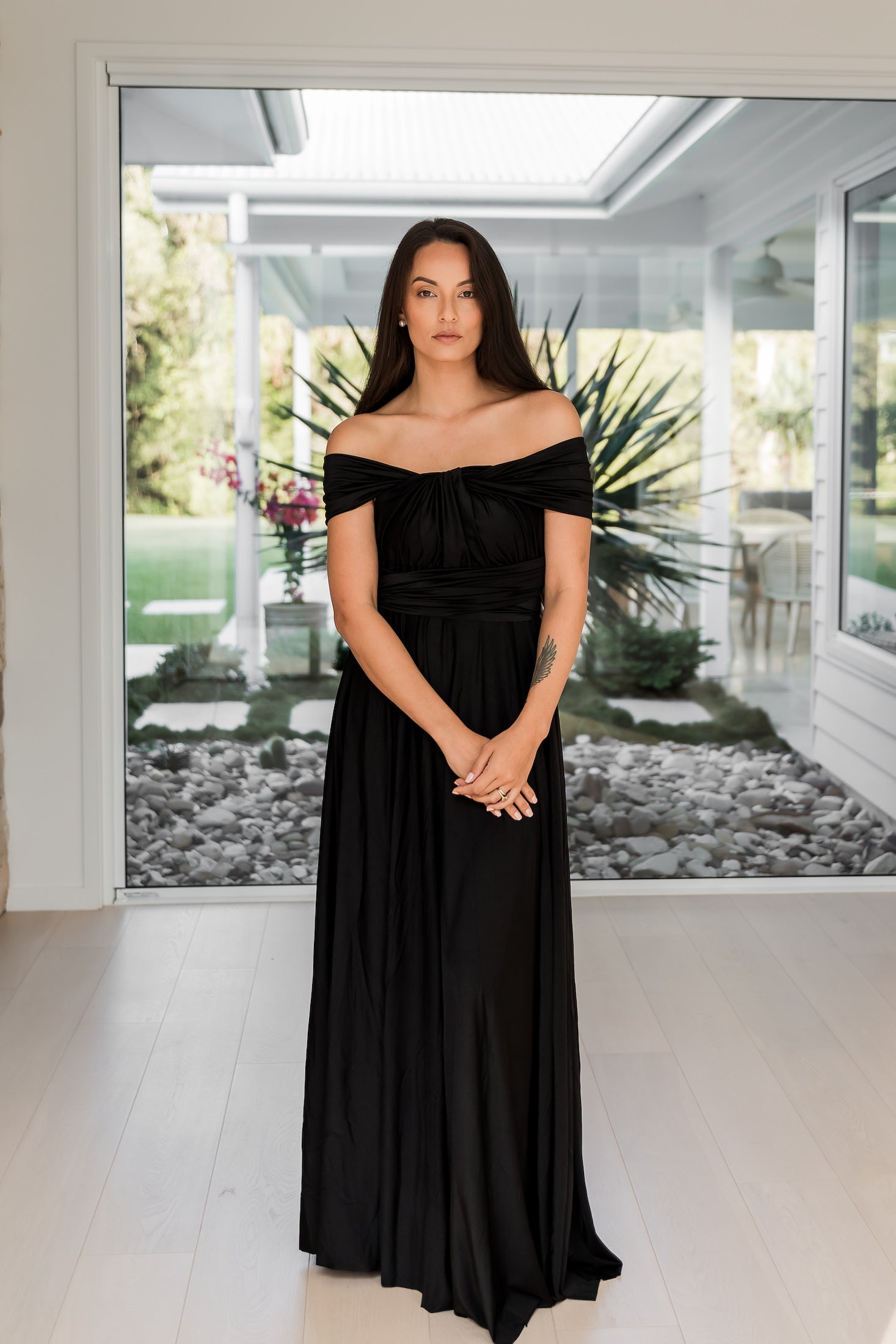 Black Infinity Gown