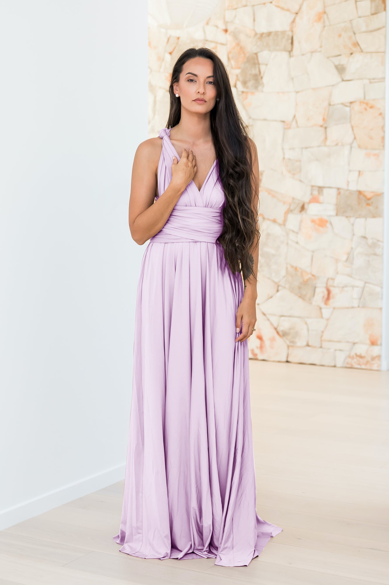 Lavender Infinity Gown
