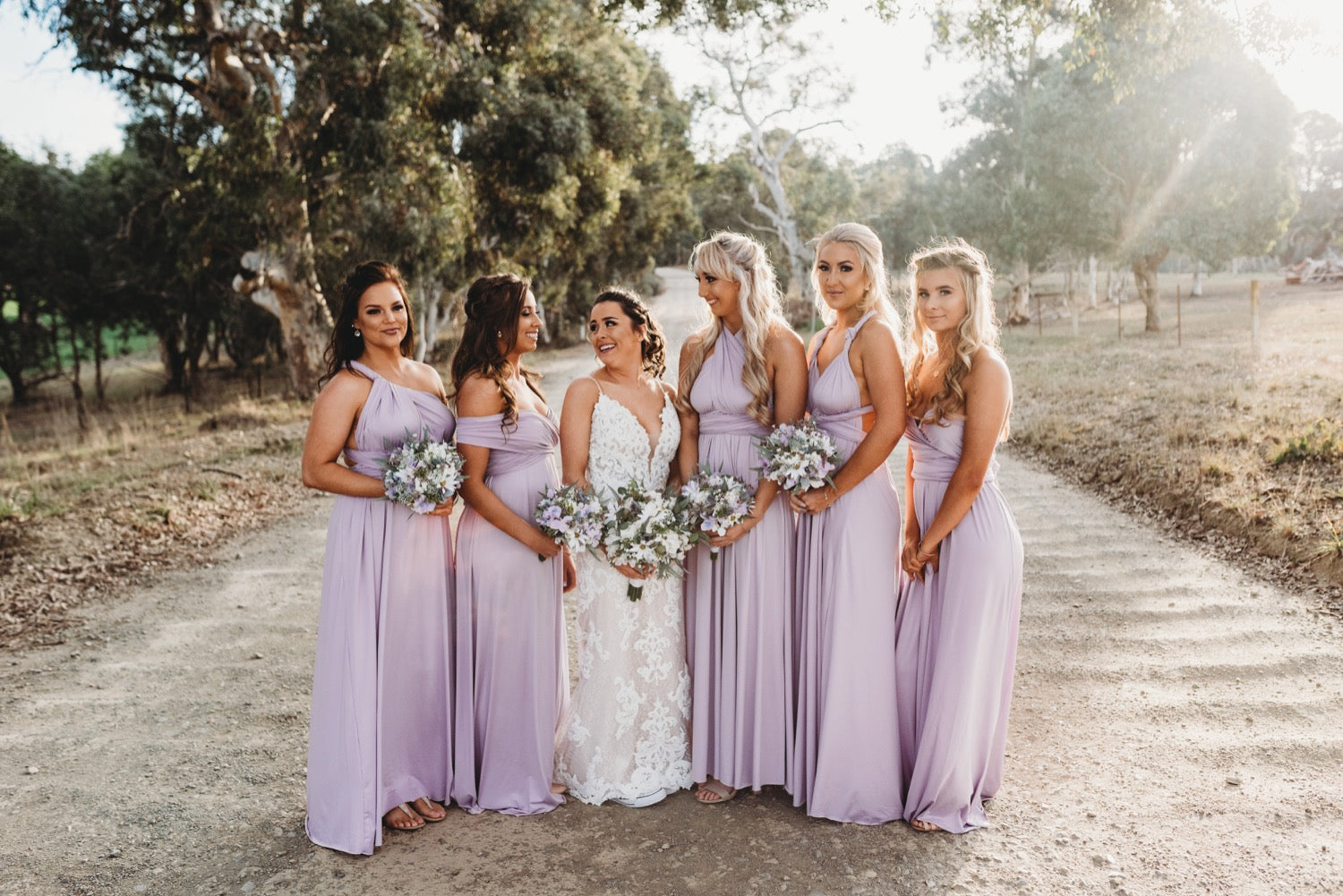 Lilac Classic Infinity Gown