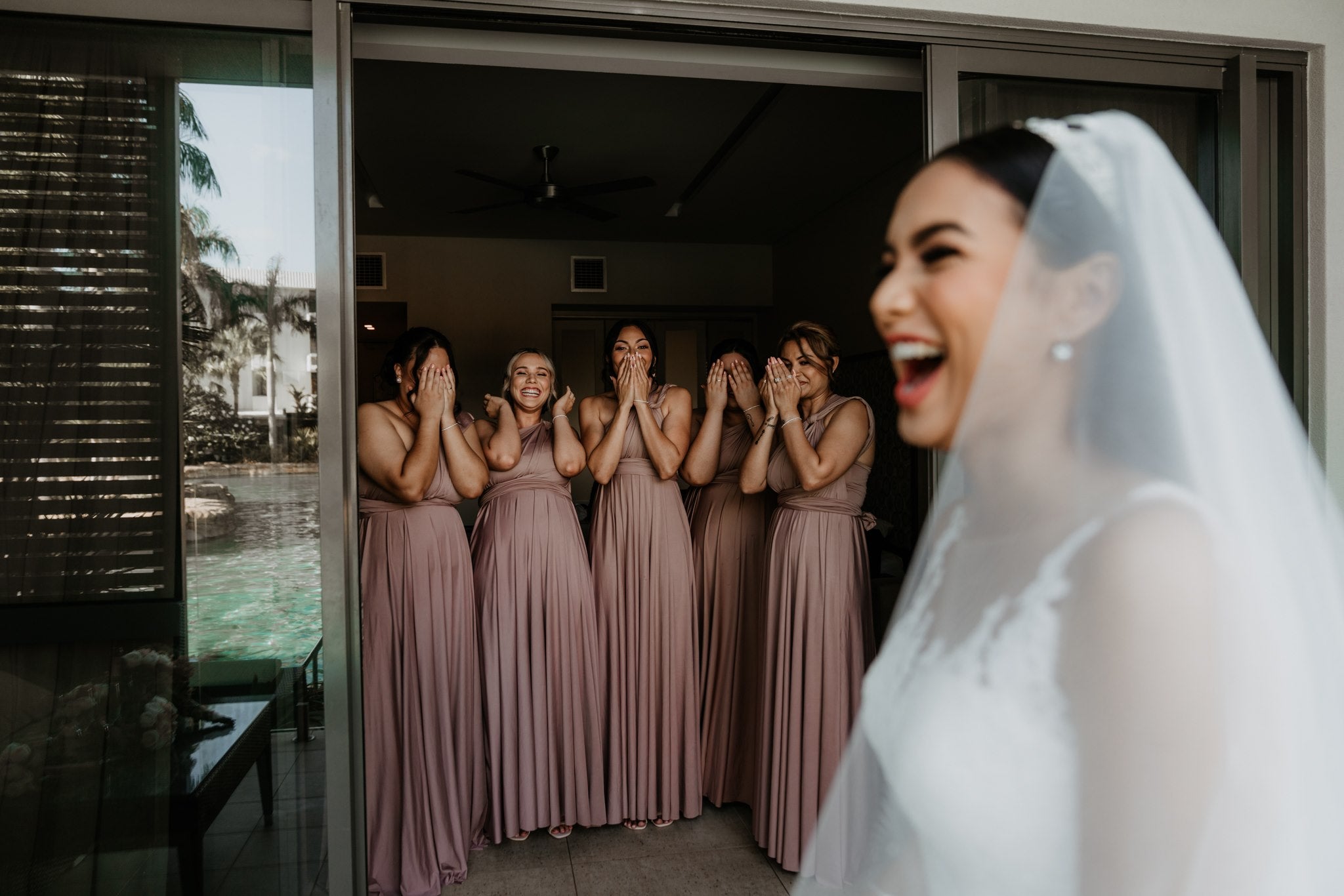 Mocha Infinity Gown - The Gown House 