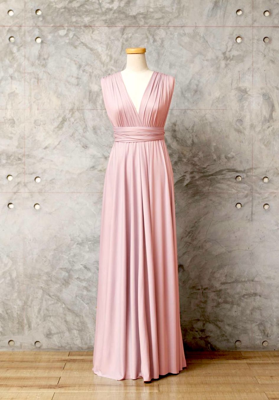 Blush Pink Infinity Gown