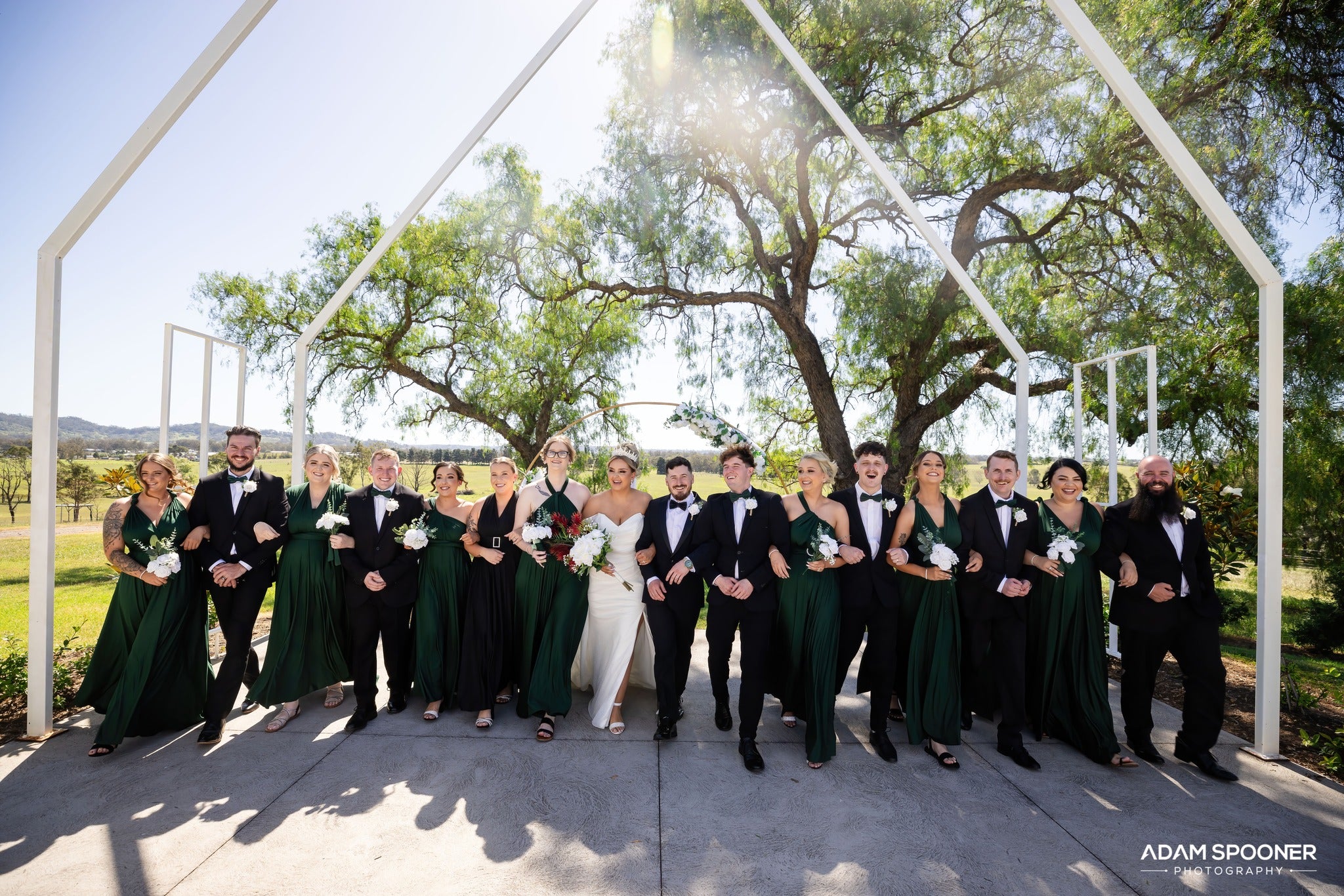 Classic Emerald Infinity Gown