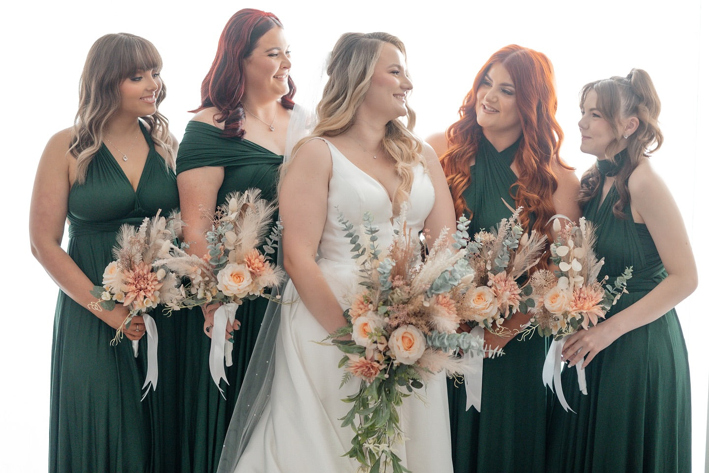 Classic Emerald Infinity Gown