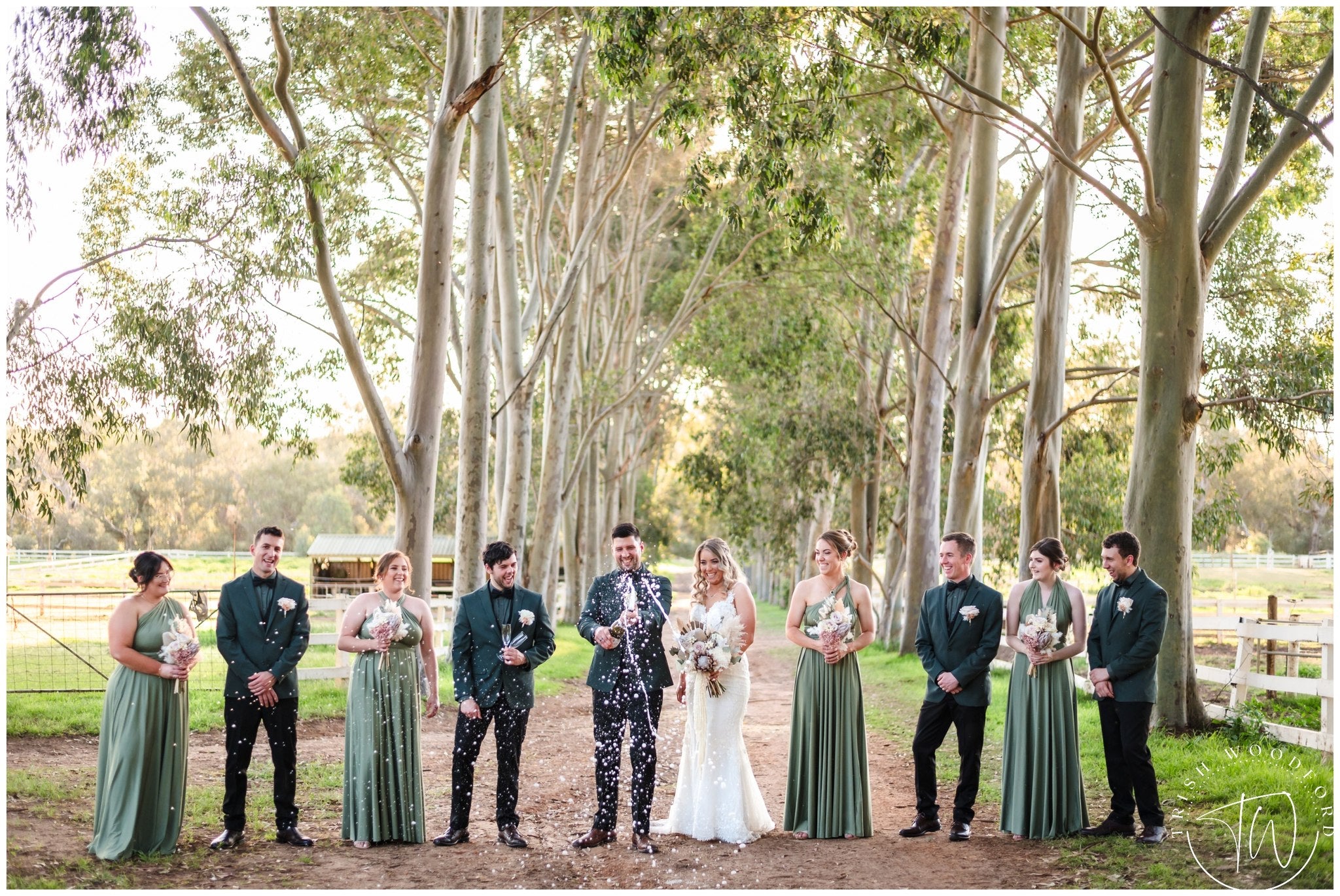 Sage Infinity Gown - The Gown House 