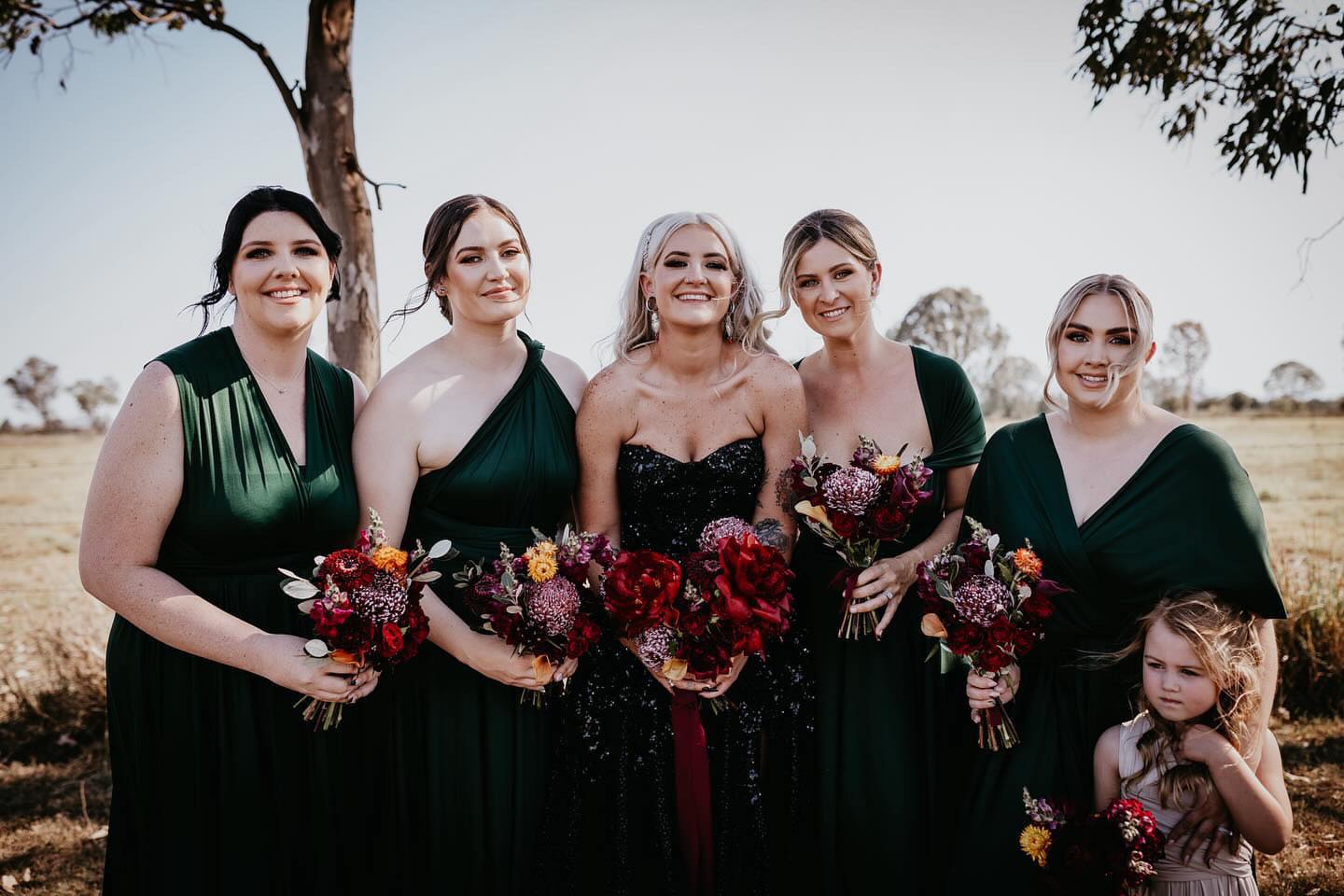Classic Emerald Infinity Gown
