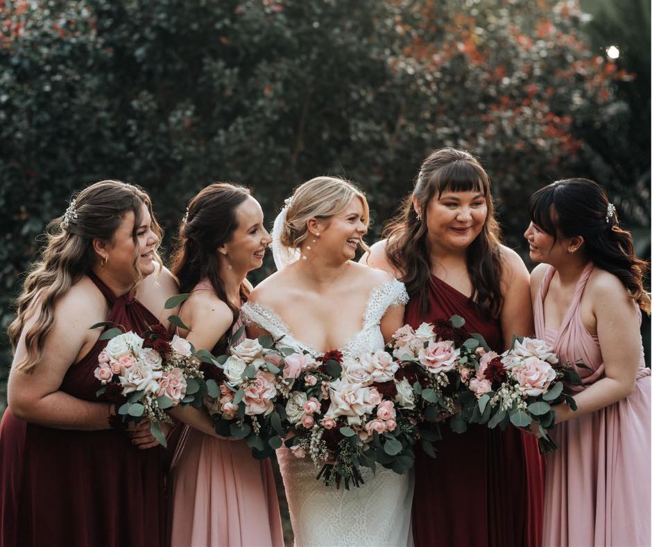 Burgundy Classic Infinity Gown