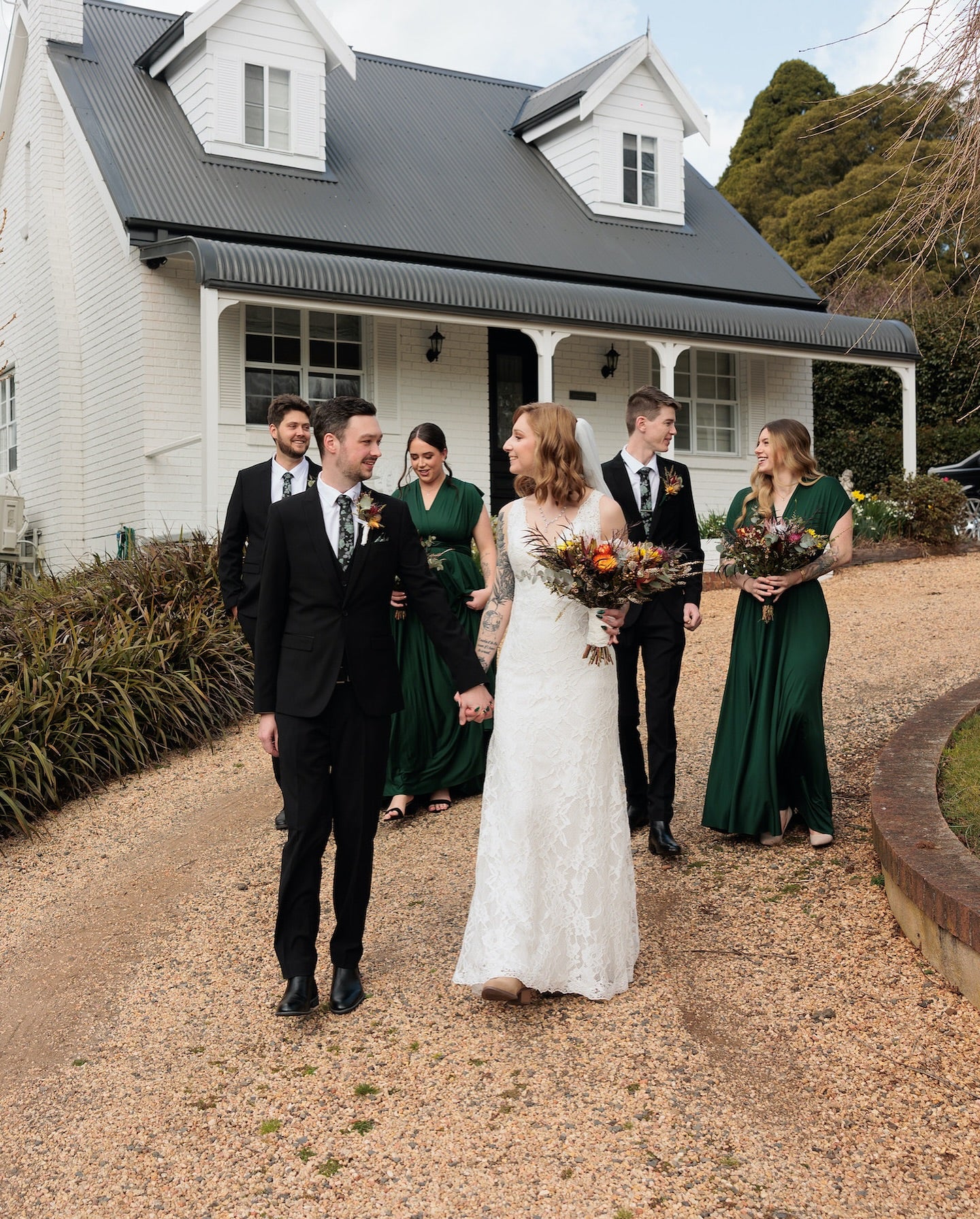Classic Emerald Infinity Gown