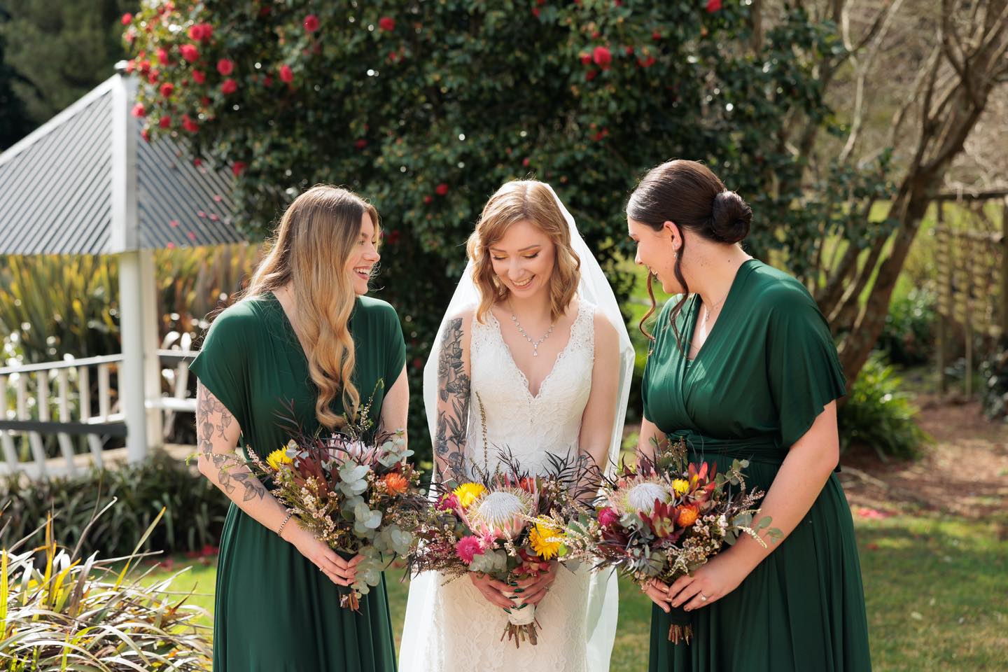 Classic Emerald Infinity Gown